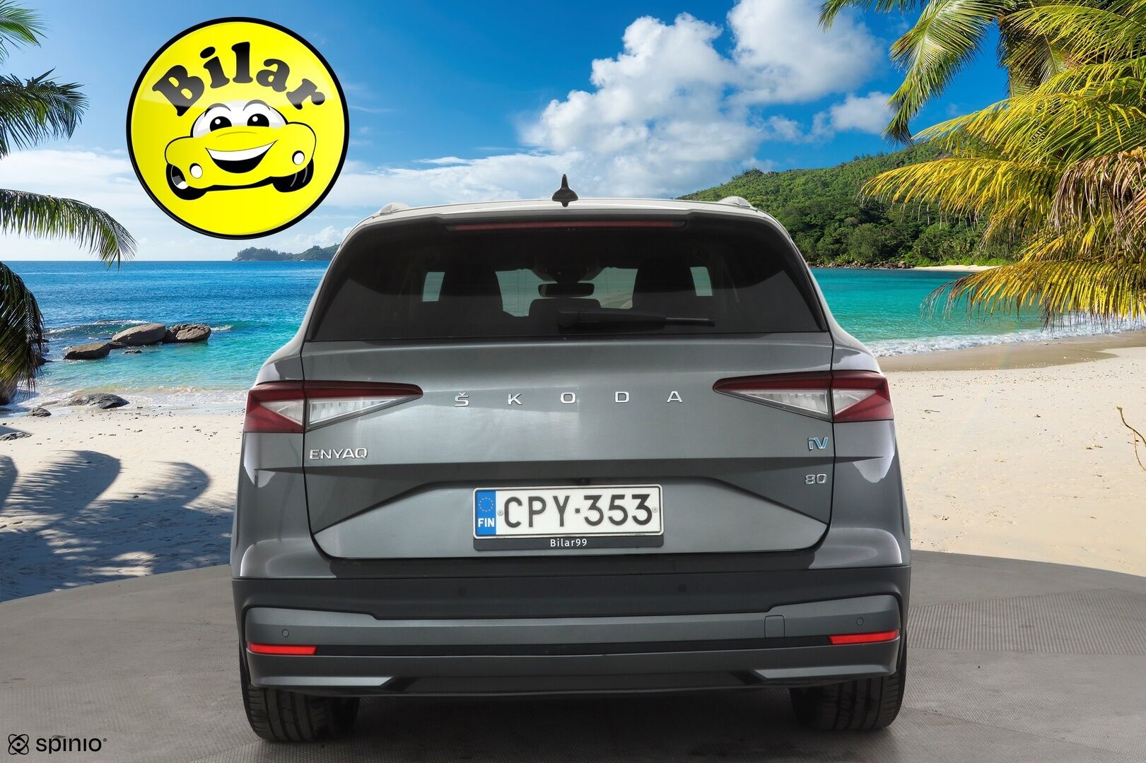 Skoda Enyaq 2022 80 Launch Edition iV - | ACC | ILP | Koukku | Puolinahat | P.kamera | Side Assist | Lane Assist | Keyless | Sähk. takaluukku | 2x renkaat aluin | 1-om suomiauto | 