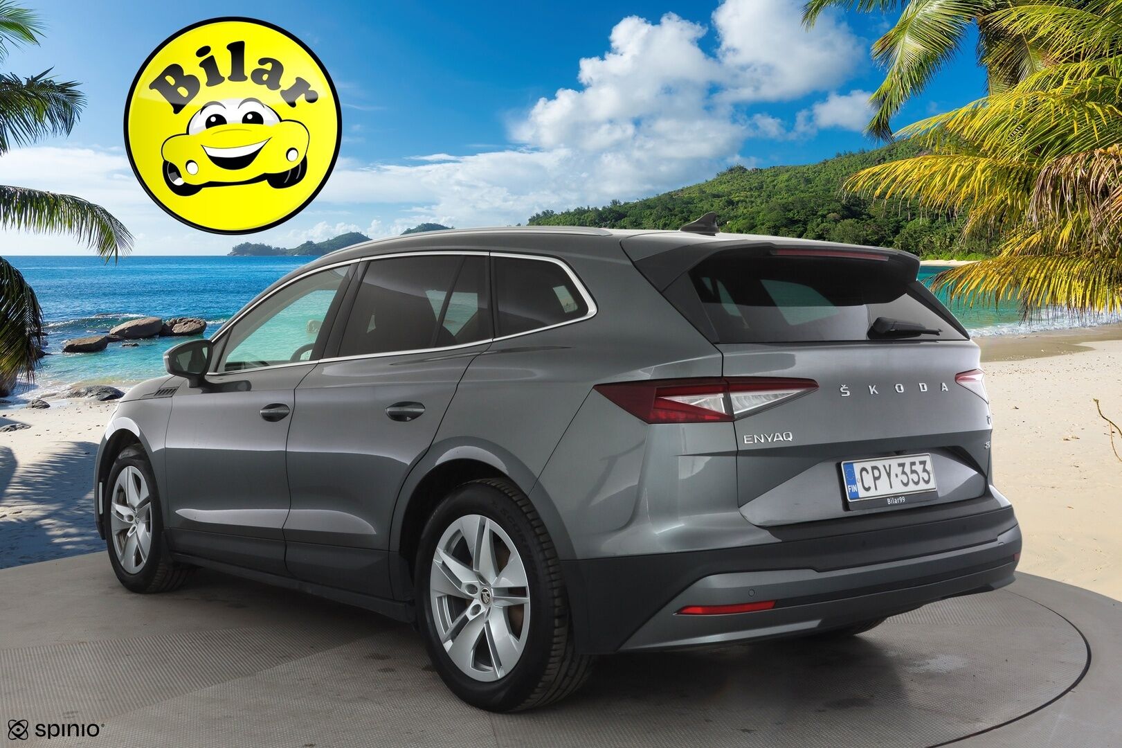 Skoda Enyaq 2022 80 Launch Edition iV - | ACC | ILP | Koukku | Puolinahat | P.kamera | Side Assist | Lane Assist | Keyless | Sähk. takaluukku | 2x renkaat aluin | 1-om suomiauto | 