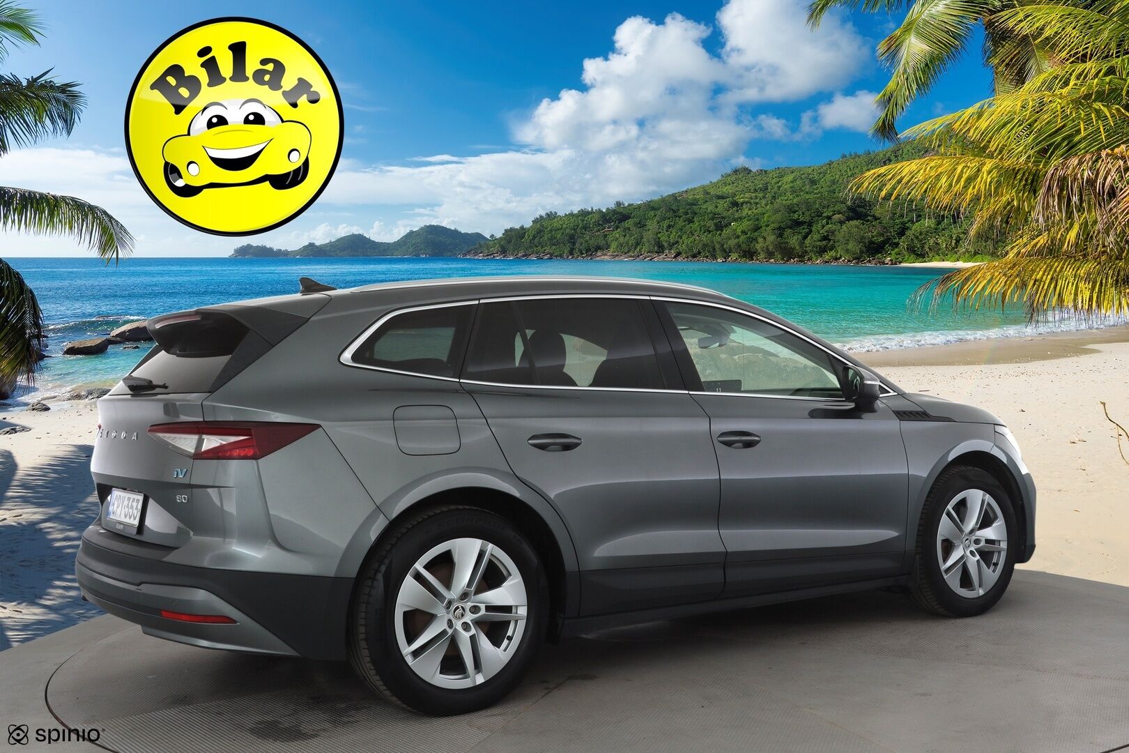 Skoda Enyaq 2022 80 Launch Edition iV - | ACC | ILP | Koukku | Puolinahat | P.kamera | Side Assist | Lane Assist | Keyless | Sähk. takaluukku | 2x renkaat aluin | 1-om suomiauto | 