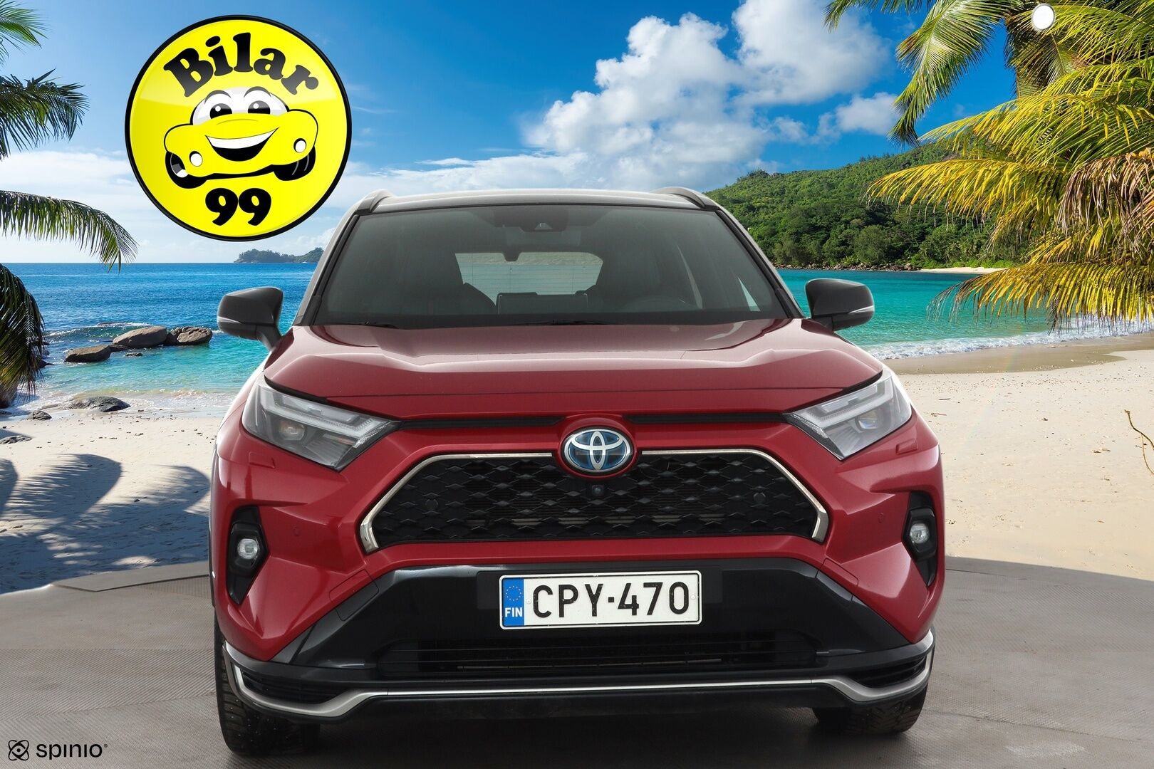 Toyota RAV4 Plug-in 2022 Hybrid 2,5 AWD-i Premium * HUD / JBL / ACC / LED / P.Kamera / Ilmastoitu Muistipenkki / Navi / Koukku / Keyless * - 1-om Suomi-auto / Kahdet renkaat aluvanteilla / Merkkihuollot