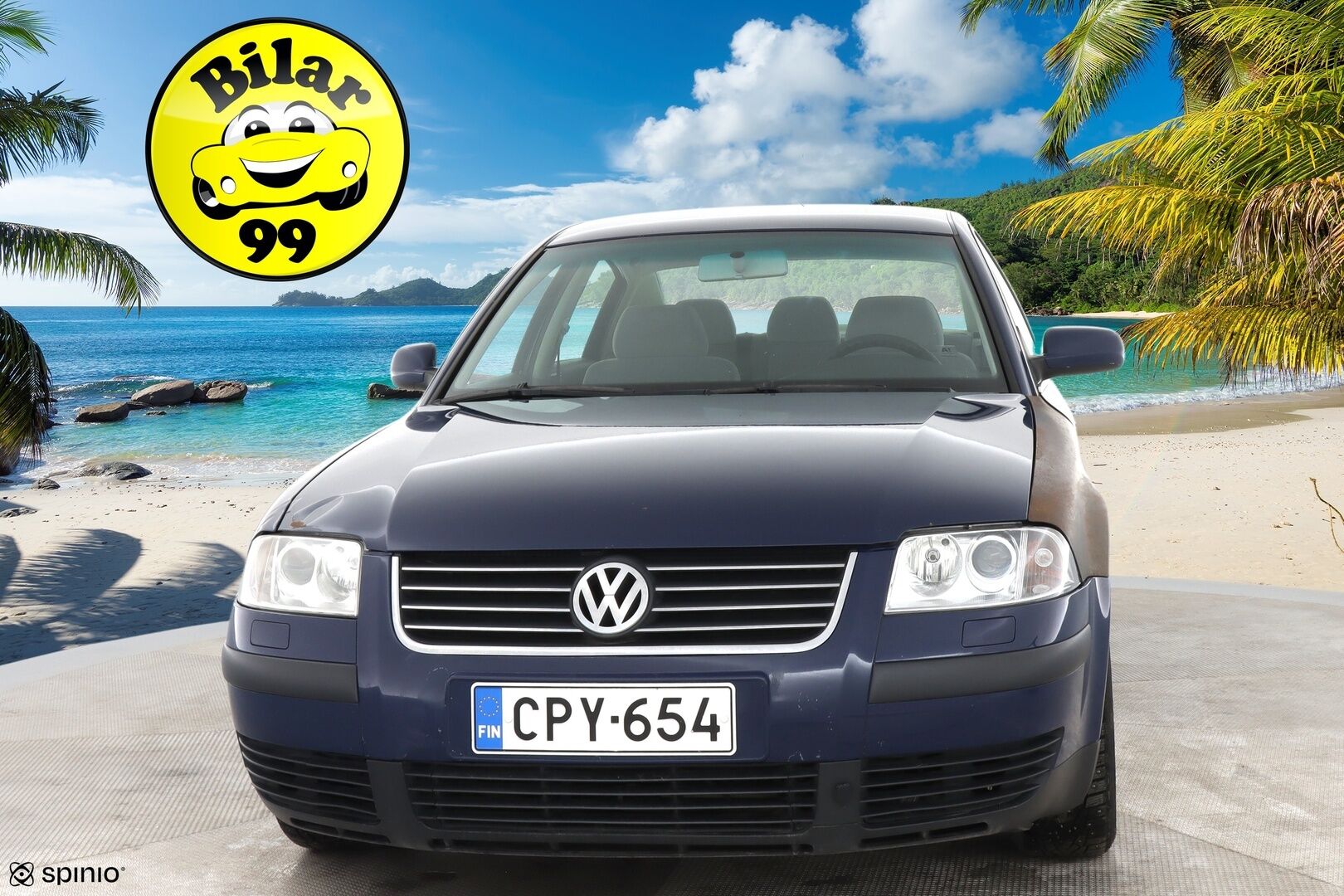 Volkswagen Passat 2003 4D PASSAT SEDAN 2.0-3BG/269 - YritysOutlet - Myydään vain yrityksille -* - *Ilmastointi / Vakionopeuden säädin / Kahdet renkaat*