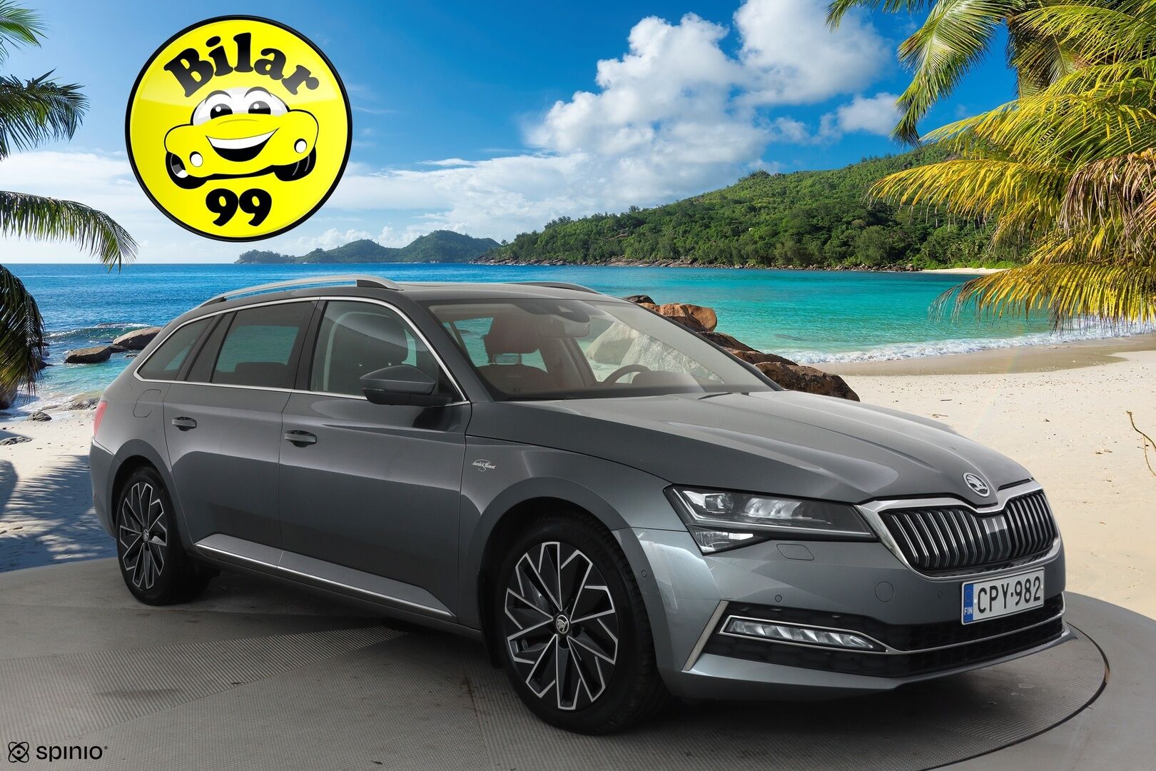 Skoda Superb 2022 Combi 2.0 TDI 200 4x4 L&K DSG **Panorama / Canton / ACC / Matrix-LED / 360° / Hierova Muistipenkki / Webasto / Koukku** - 3,99 % KORKOTARJOUS TÄHÄN AUTOON - 1-om Suomi-auto / Kahdet Renkaat / **HUIPPU KAMOILLA**