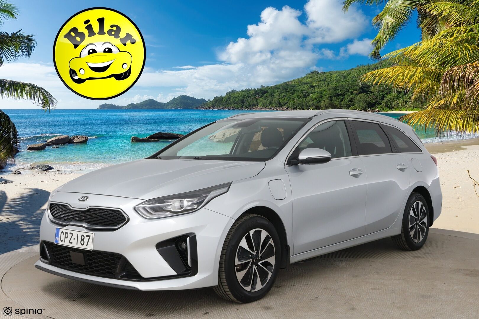 Kia Ceed 2021 1,6 GDI Plug-In Hybrid Business Premium SW DCT / Adapt. Vak / P-kamera / KeyLess / LED / Blis - Merkkiliikkeen huollot / 2x renkaat vanteilla / 