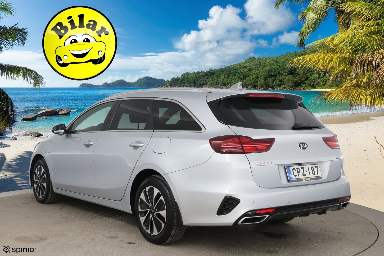 Kia Ceed 2021 1,6 GDI Plug-In Hybrid Business Premium SW DCT / Adapt. Vak / P-kamera / KeyLess / LED / Blis - Merkkiliikkeen huollot / 2x renkaat vanteilla / 
