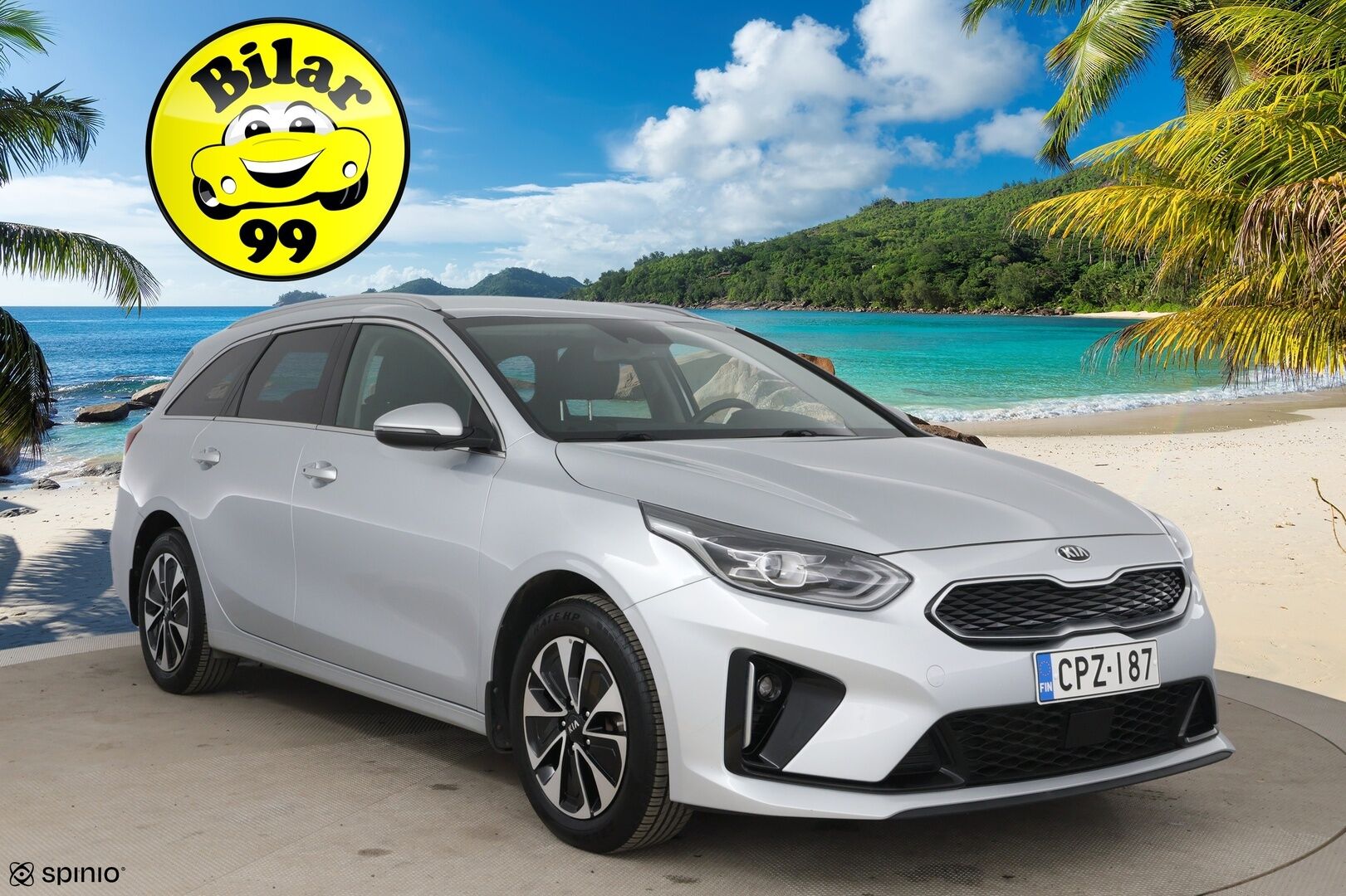 Kia Ceed 2021 1,6 GDI Plug-In Hybrid Business Premium SW DCT / Adapt. Vak / P-kamera / KeyLess / LED / Blis - Merkkiliikkeen huollot / 2x renkaat vanteilla / Tulossa myyntiin! - HULLUT AVAJAISHULINAT KORKOTARJOUS 3,29 %