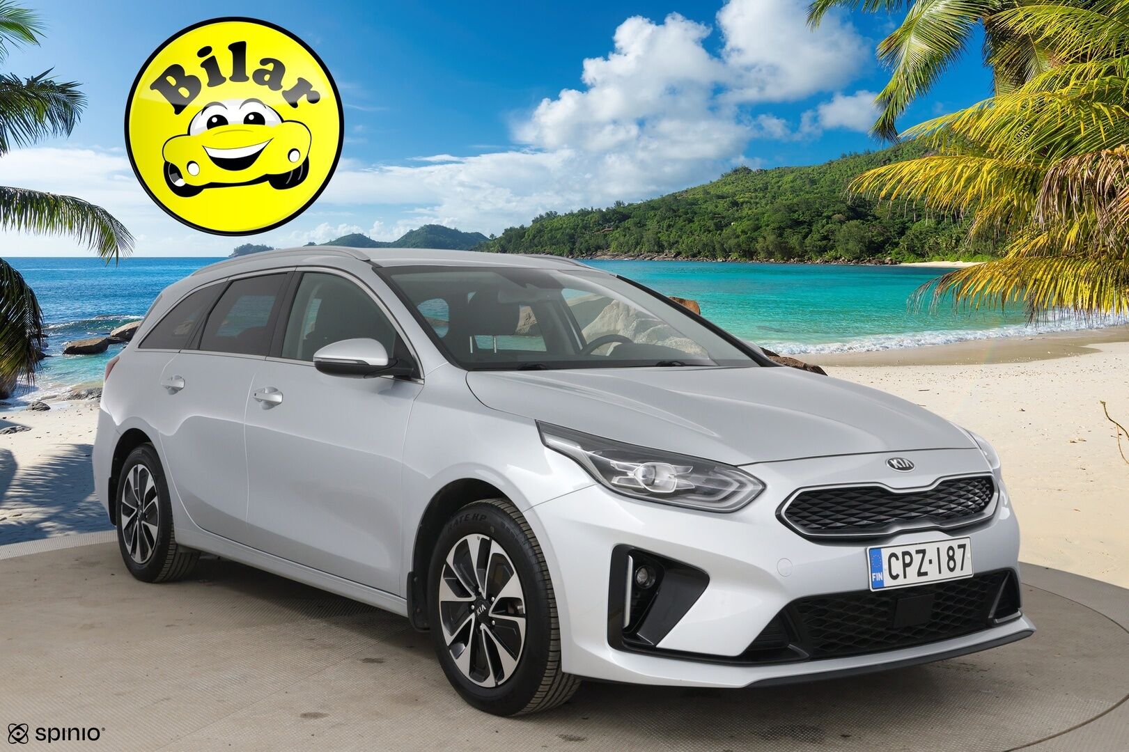 Kia Ceed 2021 1,6 GDI Plug-In Hybrid Business Premium SW DCT / Adapt. Vak / P-kamera / KeyLess / LED / Blis - Merkkiliikkeen huollot / 2x renkaat vanteilla / 