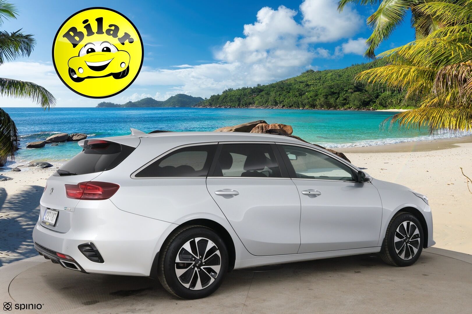 Kia Ceed 2021 1,6 GDI Plug-In Hybrid Business Premium SW DCT / Adapt. Vak / P-kamera / KeyLess / LED / Blis - Merkkiliikkeen huollot / 2x renkaat vanteilla / 