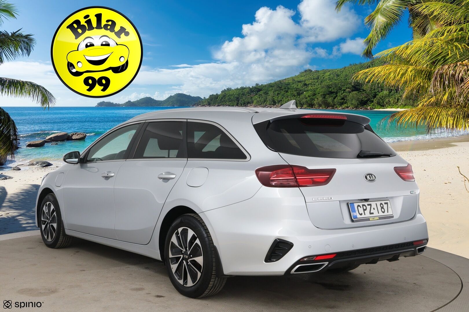 Kia Ceed 2021 1,6 GDI Plug-In Hybrid Business Premium SW DCT / Adapt. Vak / P-kamera / KeyLess / LED / Blis - Merkkiliikkeen huollot / 2x renkaat vanteilla / Tulossa myyntiin! - HULLUT AVAJAISHULINAT KORKOTARJOUS 3,29 %