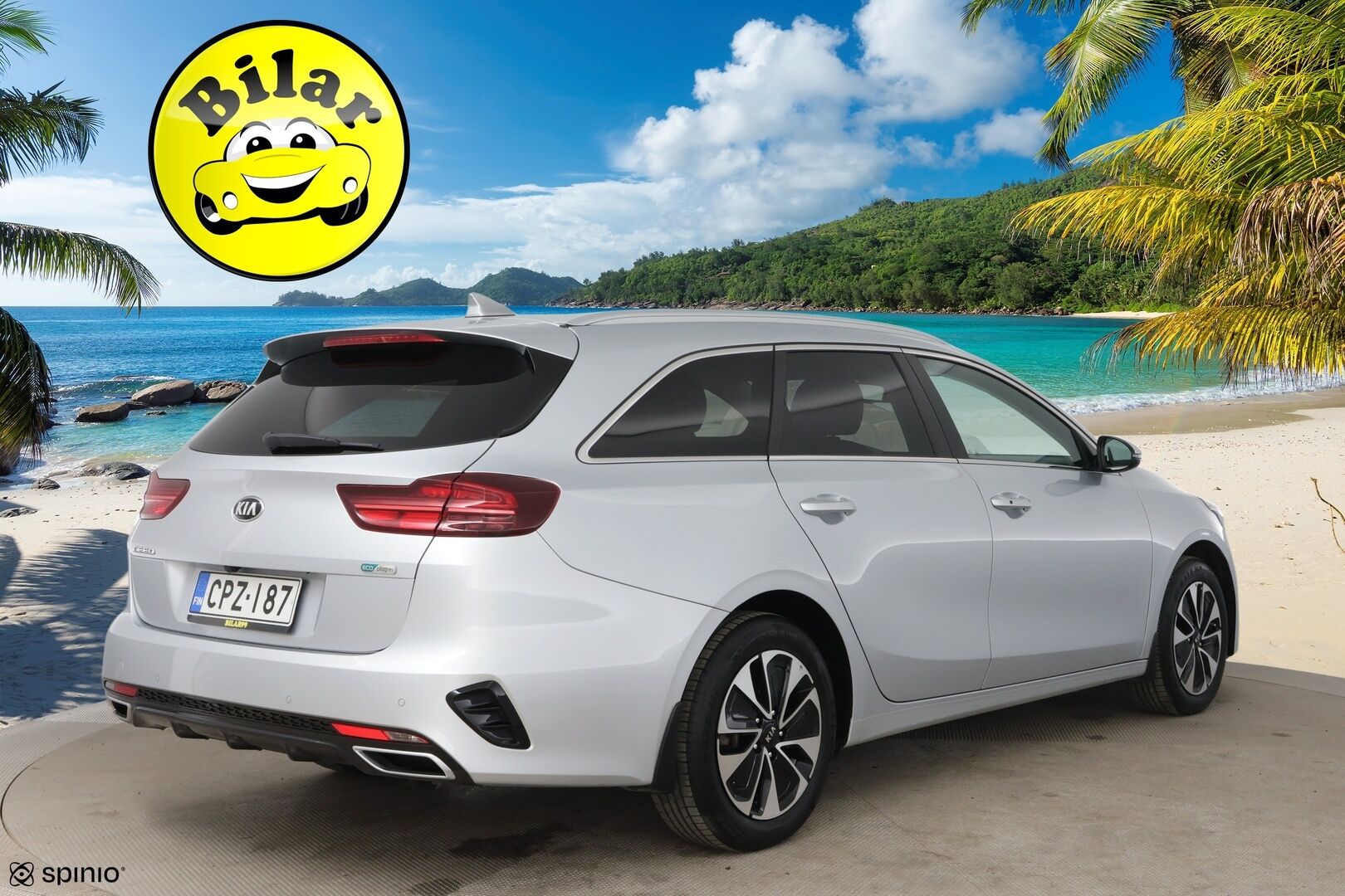 Kia Ceed 2021 1,6 GDI Plug-In Hybrid Business Premium SW DCT / Adapt. Vak / P-kamera / KeyLess / LED / Blis - Merkkiliikkeen huollot / 2x renkaat vanteilla / 