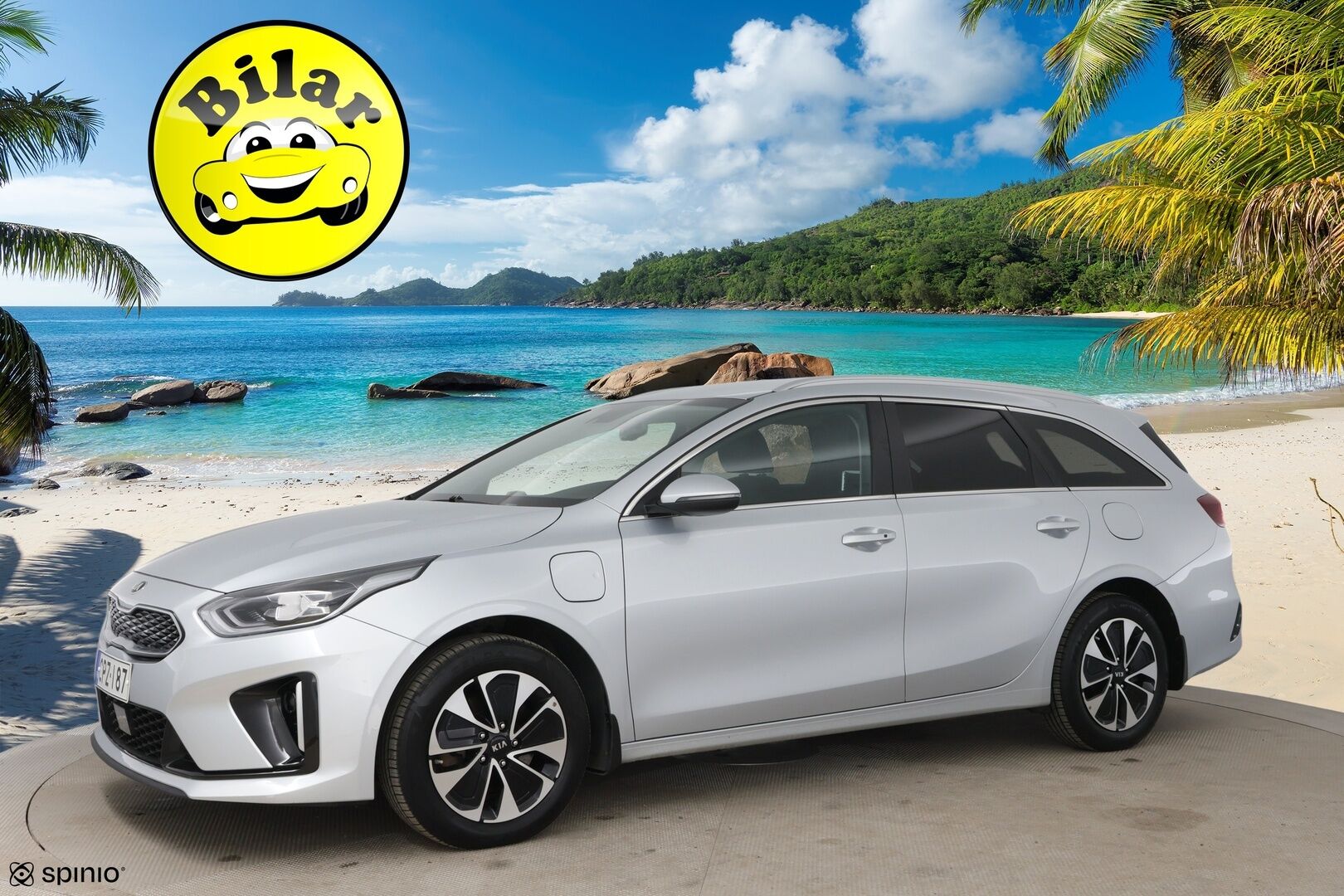 Kia Ceed 2021 1,6 GDI Plug-In Hybrid Business Premium SW DCT / Adapt. Vak / P-kamera / KeyLess / LED / Blis - Merkkiliikkeen huollot / 2x renkaat vanteilla / 