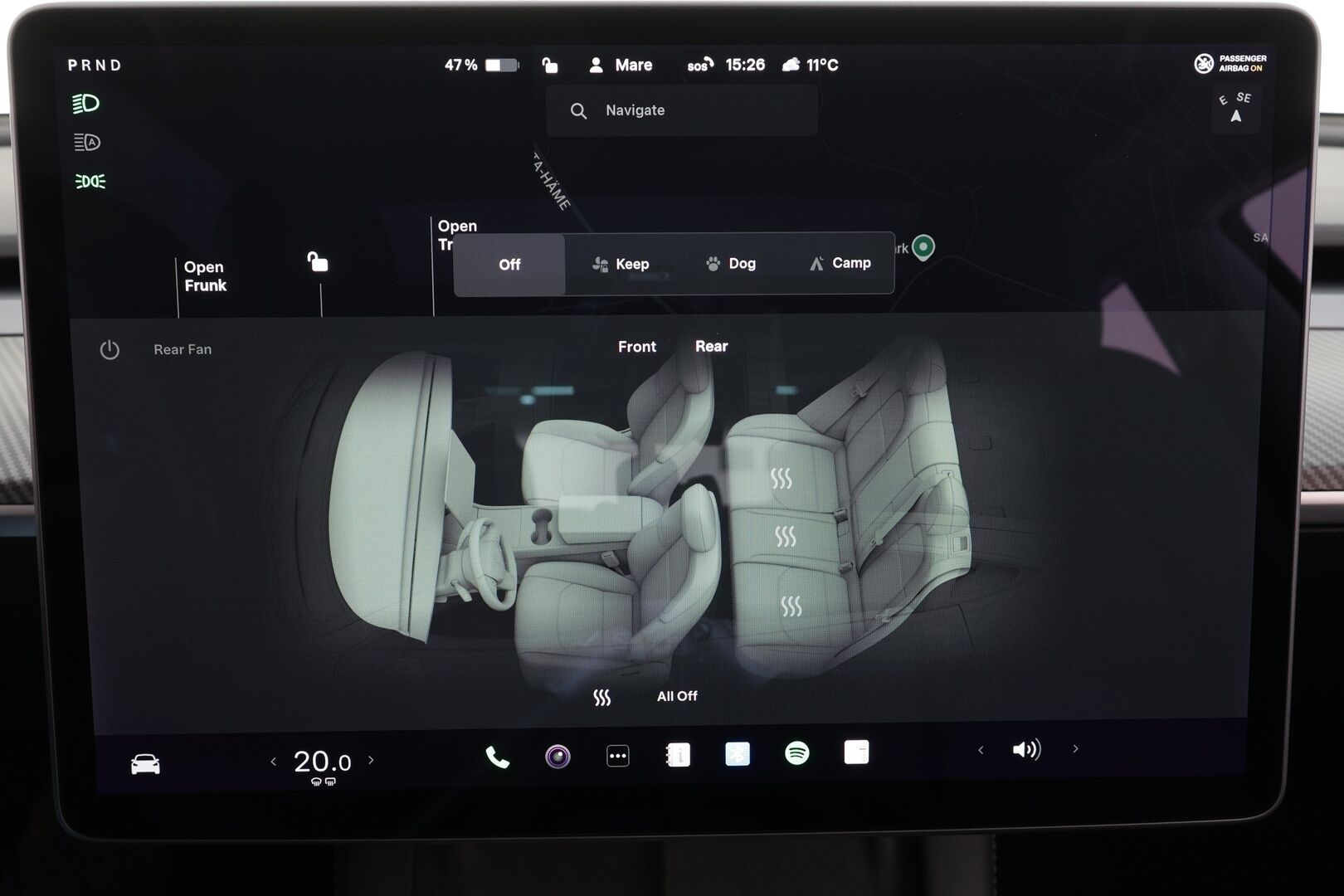 Tesla Model 3 2021 Long Range Dual motor AWD *Lasikatto / Premium Audio / Kamera / Matrix LED / Nahat / ILP / Navi * - Kahdet renkaat alumiinivanteilla / ILP / Facelift