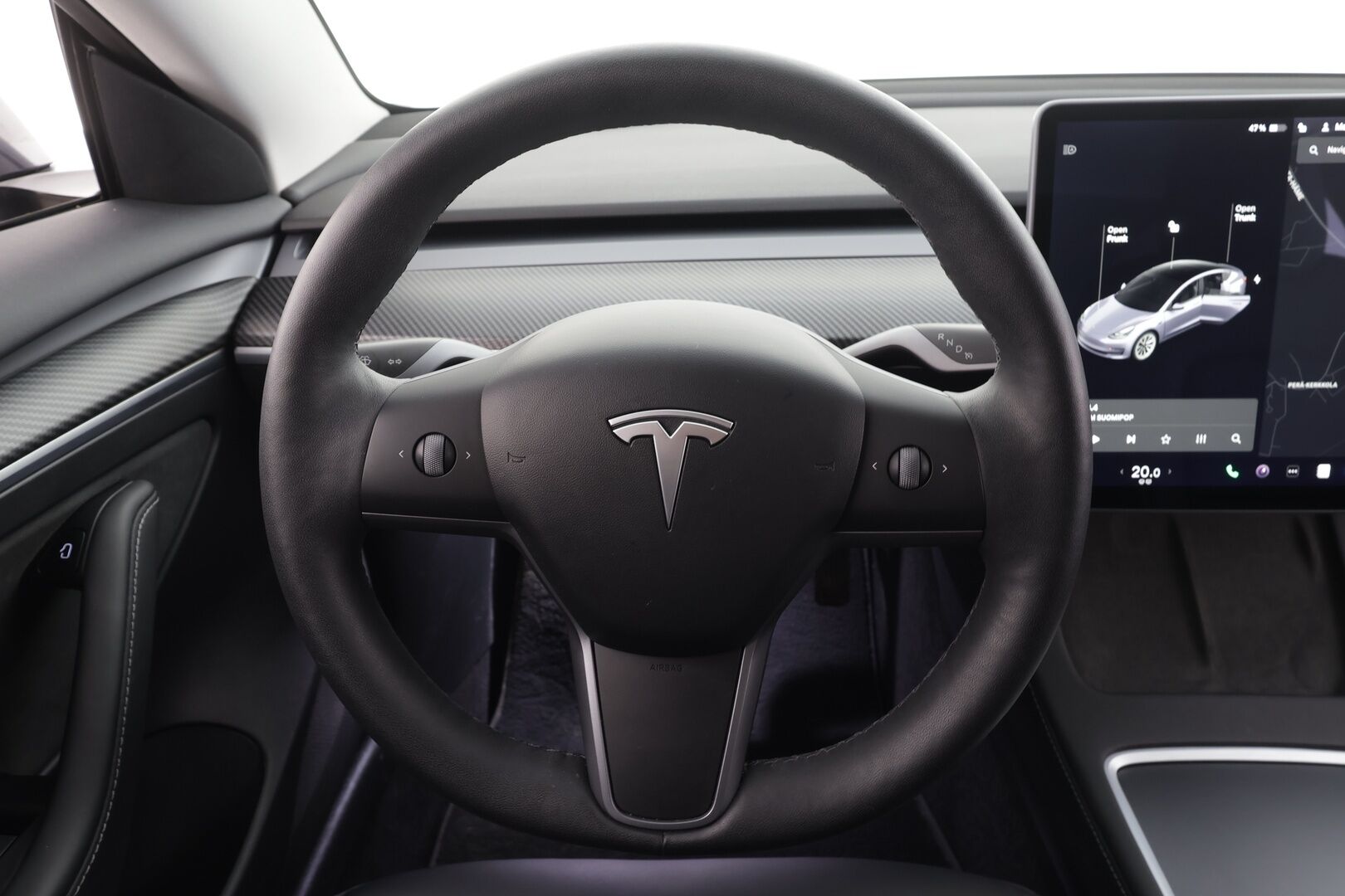 Tesla Model 3 2021 Long Range Dual motor AWD * Lasikatto / Premium Audio / P.kamera / Matrix LED / Nahat / ILP / Navi * - Kahdet renkaat aluvanteilla - HULLUT BLACKWEEK JATKOT - KORKOTARJOUS 2,49%