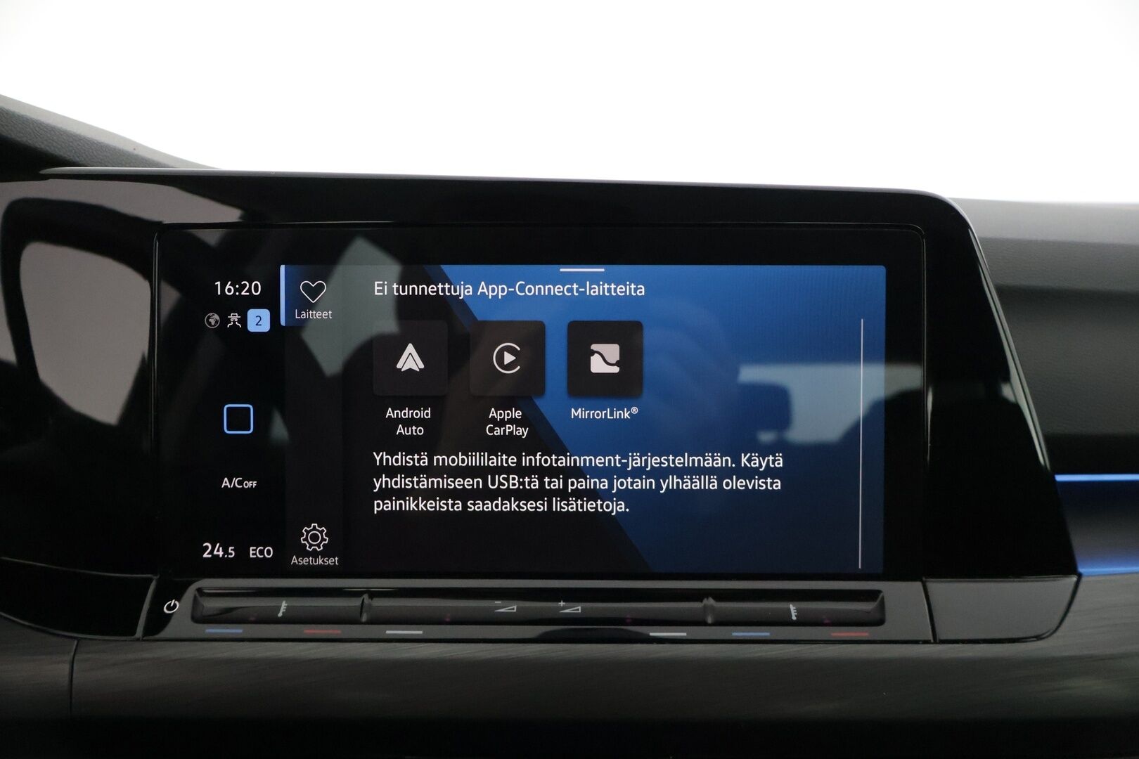 Volkswagen Golf 2021 GTE 180 kW (PHEV) DSG-automaatti * Hierova Muistipenkki / Adapt. Cruise / LED / Tutkat / Apple&Android / Navi* - * Vähän ajettu / Volkkarin omat aluvanteet * - HULLUT VÄLIPÄIVÄT KORKOTARJOUS 2,49%