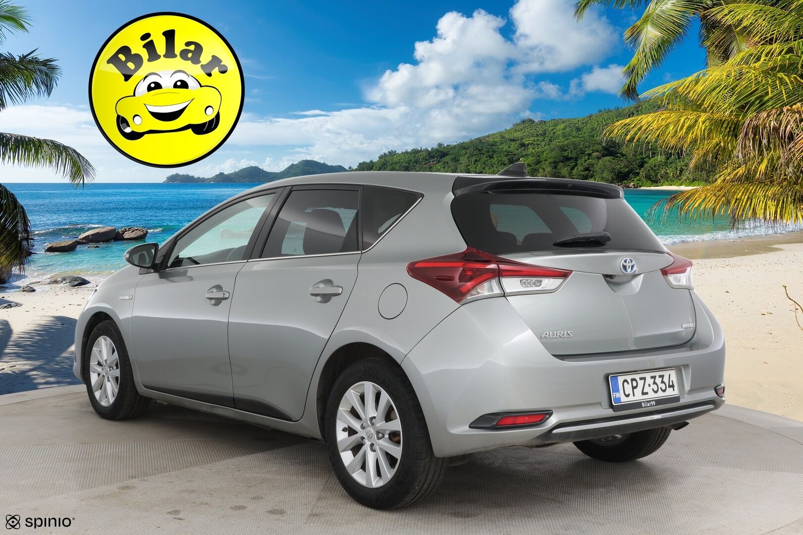 Toyota Auris 2018 1,8 Hybrid Active - P.Kamera | Vakkkari | BT | Metalliväri | 2X Renkaat ja vanteet 