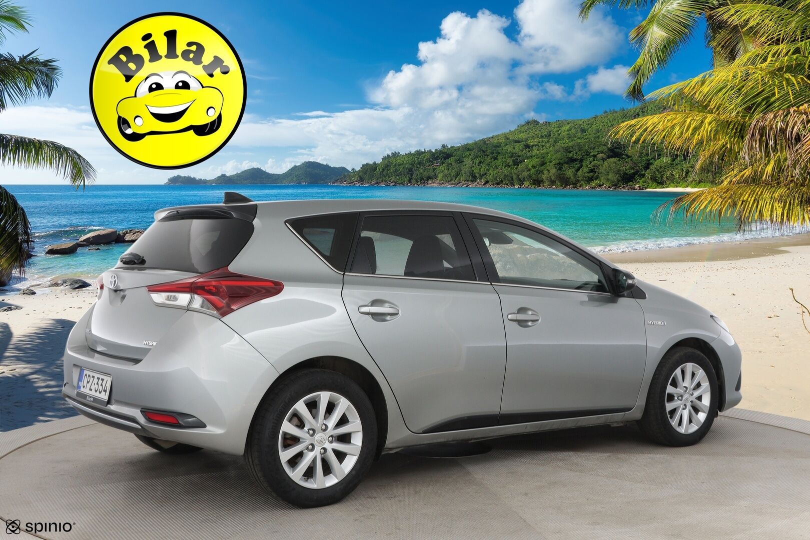 Toyota Auris 2018 1,8 Hybrid Active - P.Kamera | Vakkkari | BT | Metalliväri | 2X Renkaat ja vanteet 