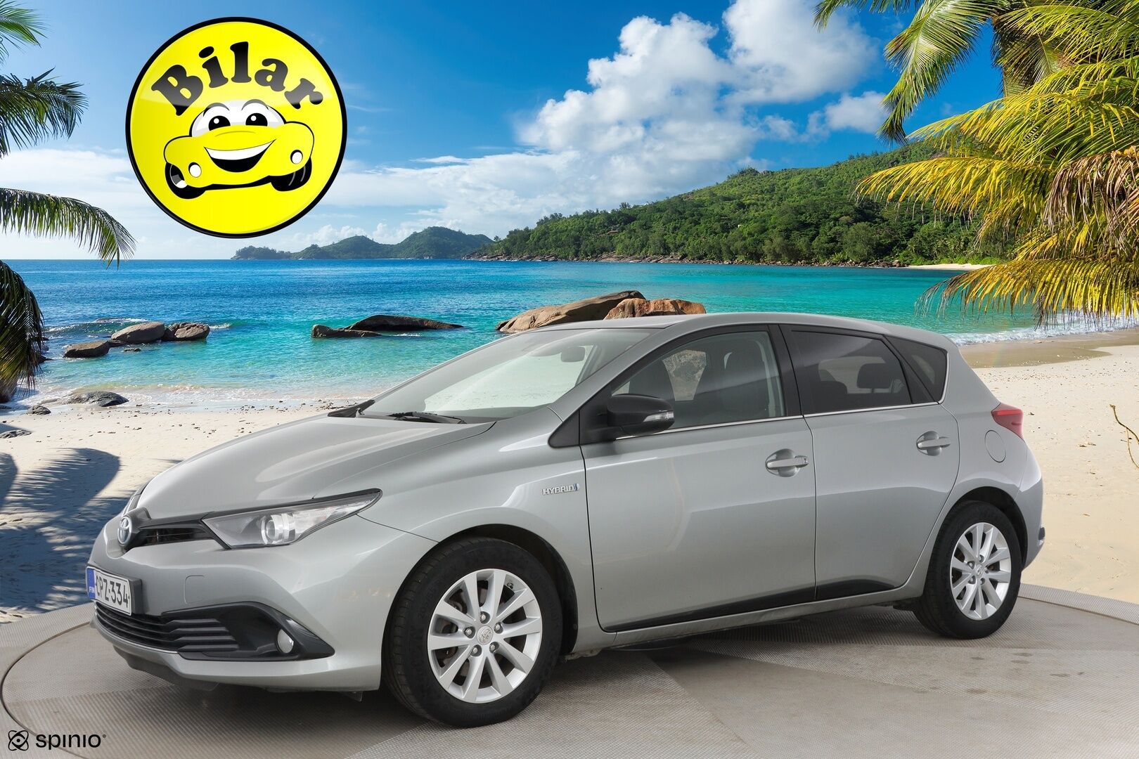 Toyota Auris 2018 1,8 Hybrid Active - P.Kamera | Vakkkari | BT | Metalliväri | 2X Renkaat ja vanteet 