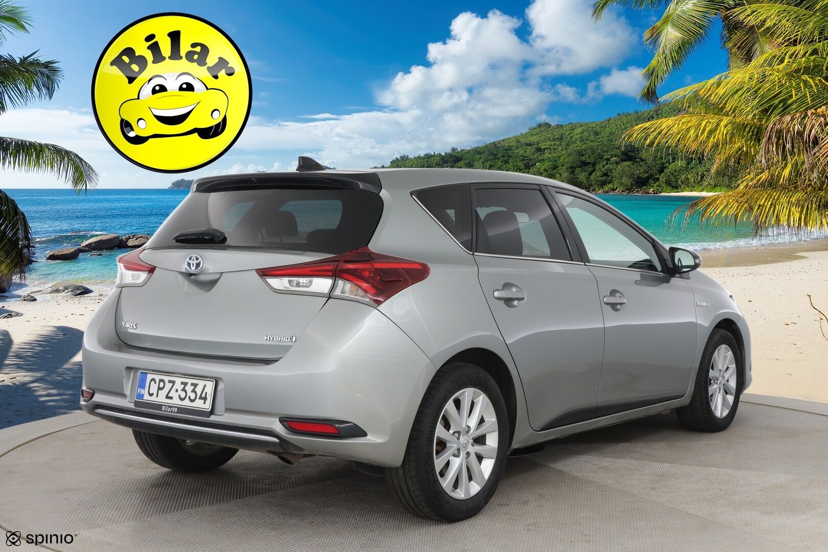 Toyota Auris 2018 1,8 Hybrid Active - P.Kamera | Vakkkari | BT | Metalliväri | 2X Renkaat ja vanteet 