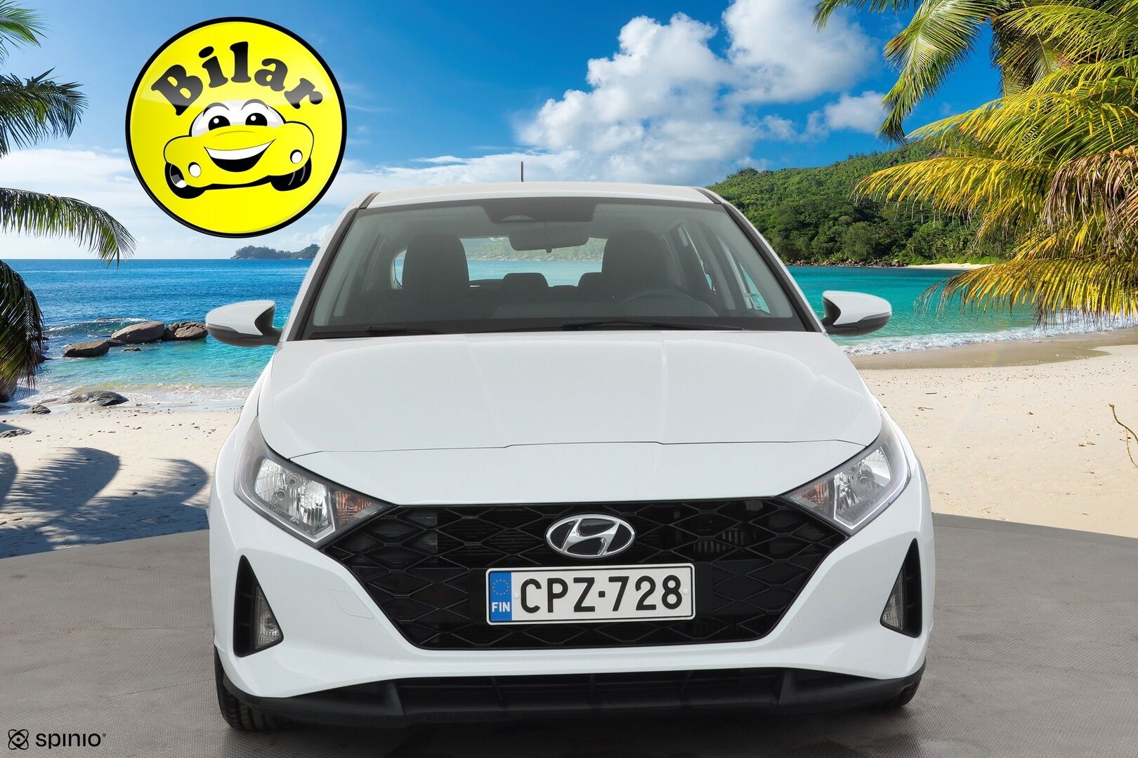 Hyundai i20 Hatchback 2023 1,0 T-GDI 100 hv 7-DCT Fresh - | Tehdastakuu | Vakkari | Kaistavahti | Lohko + sisälämmitin | Lämm. ratti | BT | 1-om suomiauto | Merkkihuollot | 