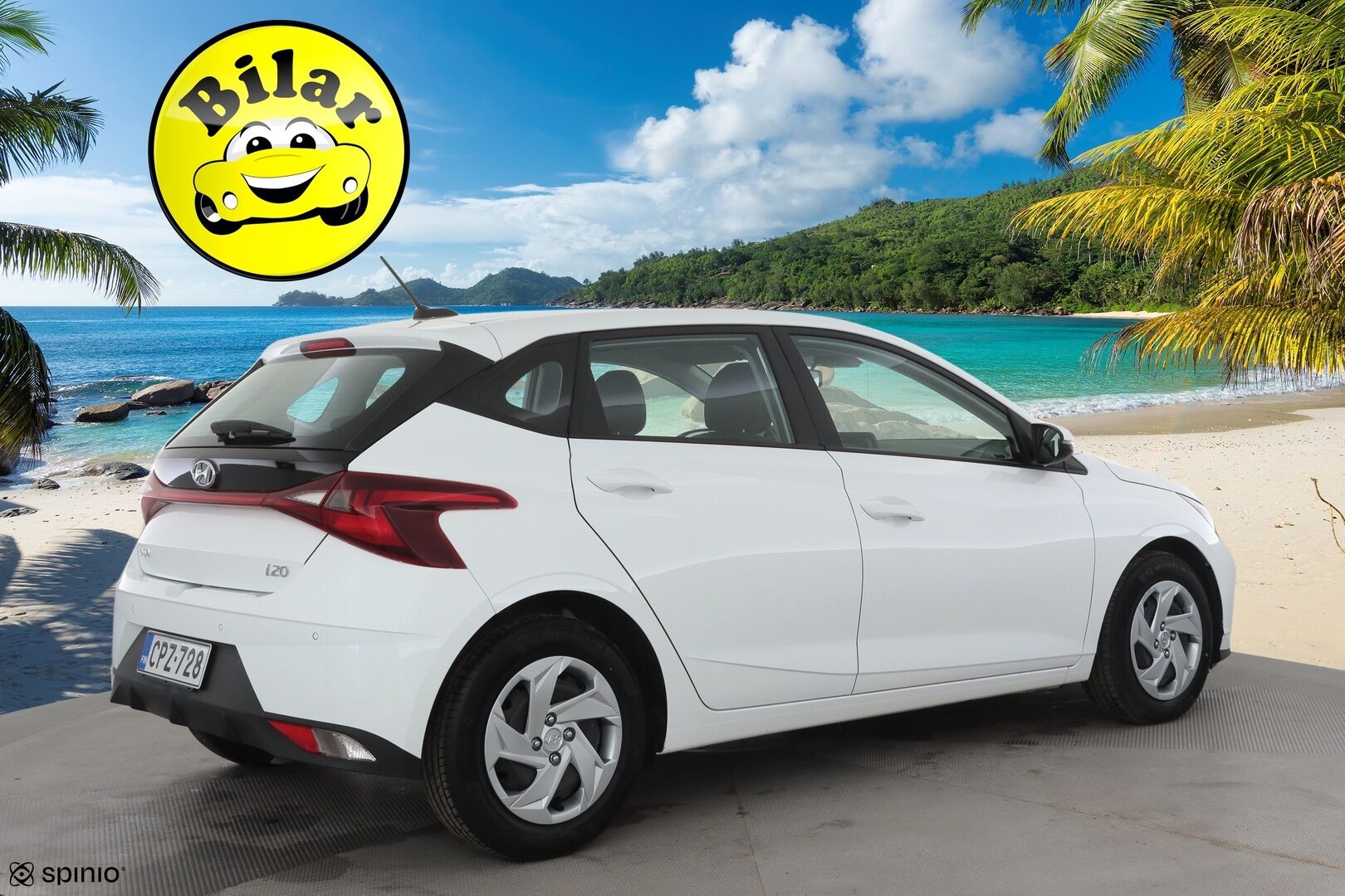 Hyundai i20 Hatchback 2023 1,0 T-GDI 100 hv 7-DCT Fresh - | Tehdastakuu | Vakkari | Kaistavahti | Lohko + sisälämmitin | Lämm. ratti | BT | 1-om suomiauto | Merkkihuollot | 