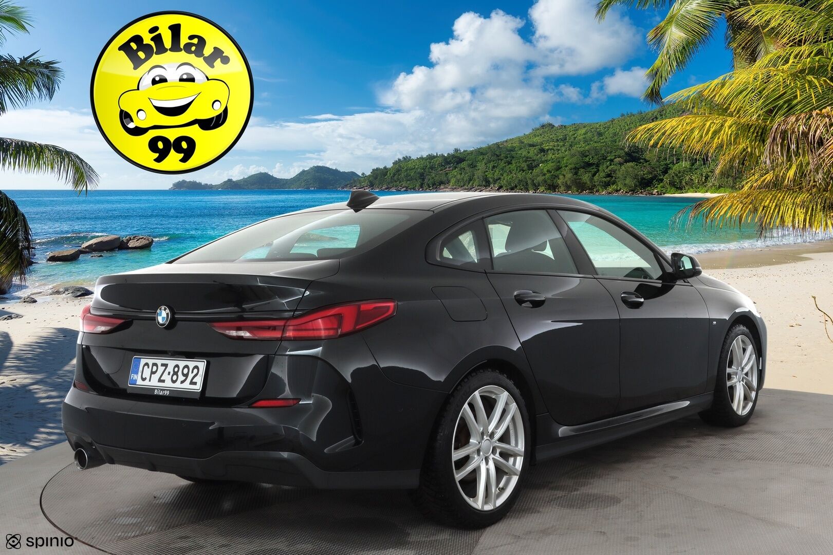 BMW 218 2022 F44 Gran Coupé 218i Business M Sport * Vakkari / Lohko / P.kamera / LED / Sporttipenkit / Apple&Android * - 1.Om Suomi-auto / Merkkihuollettu / Kahdet Renkaat