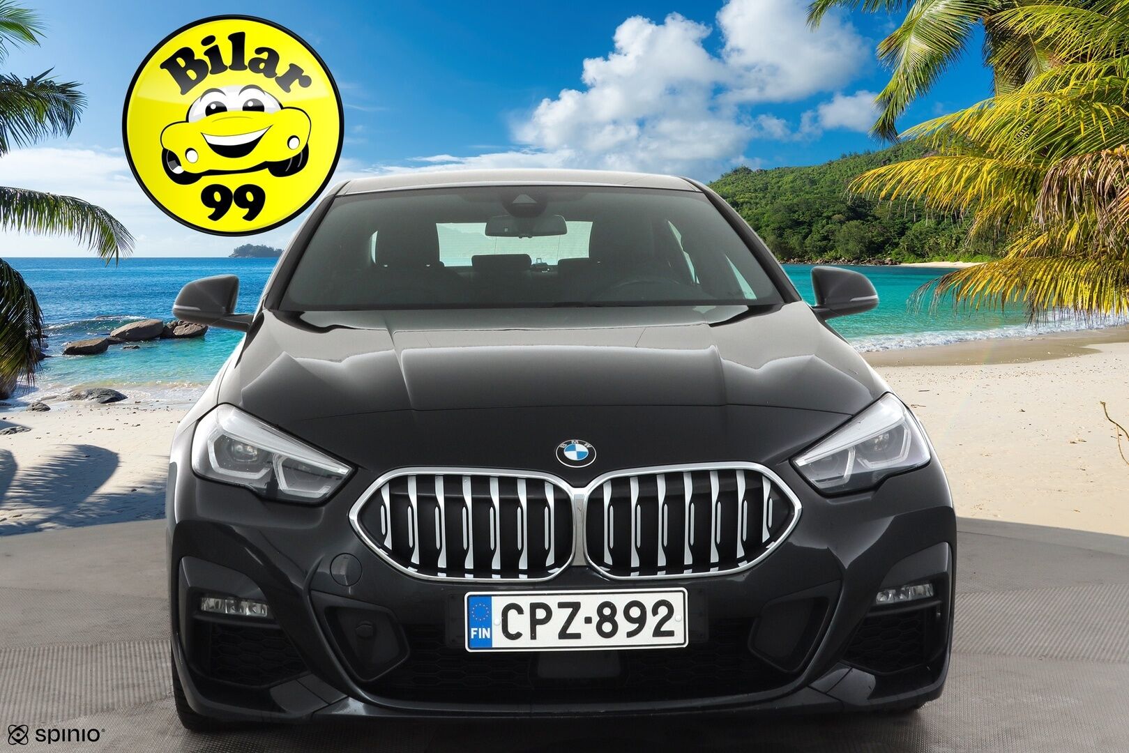 BMW 218 2022 F44 Gran Coupé 218i Business M Sport * Vakkari / Lohko / P.kamera / LED / Sporttipenkit / Apple&Android * - 1.Om Suomi-auto / Merkkihuollettu / Kahdet Renkaat