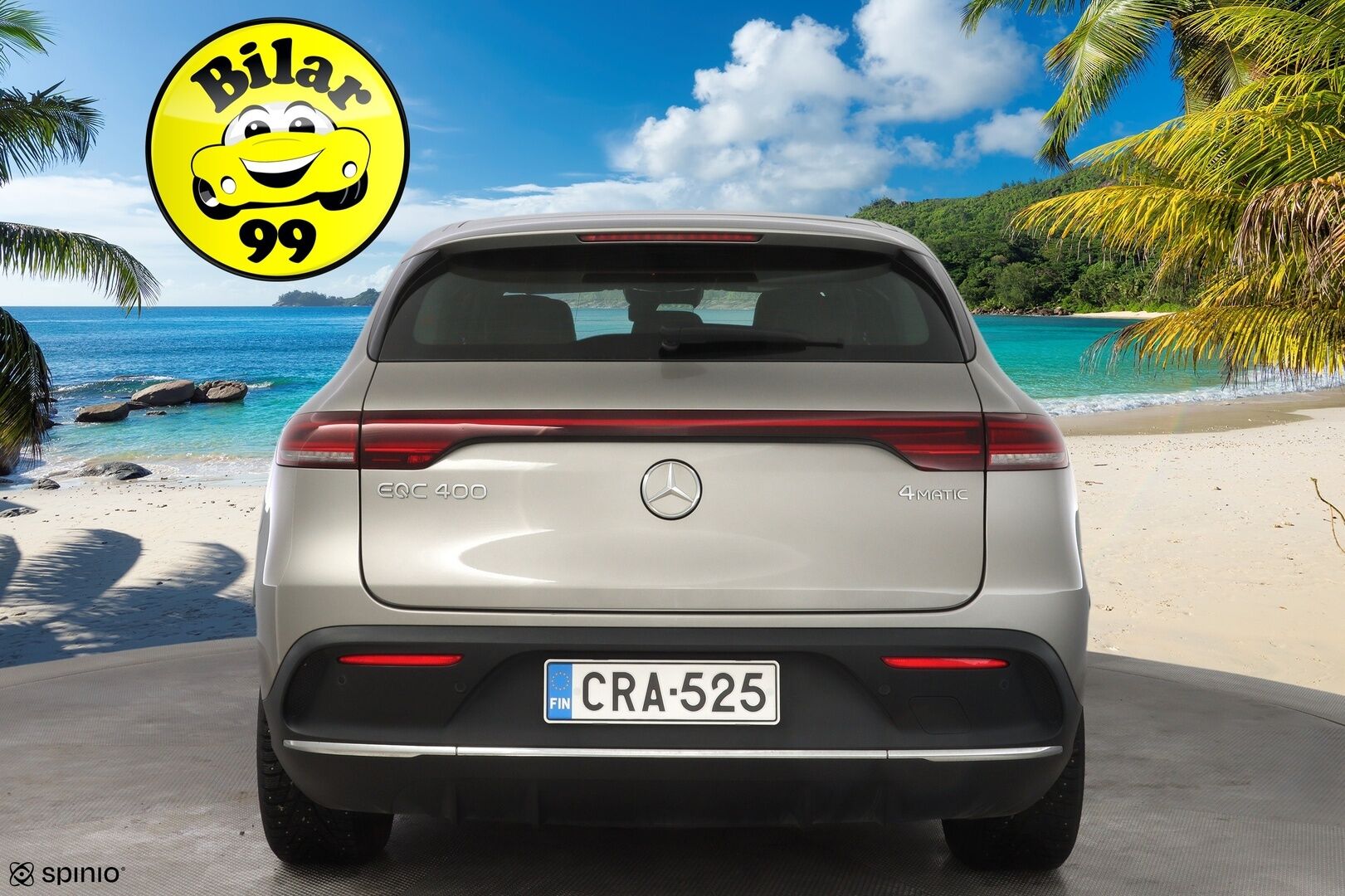 MERCEDES-BENZ EQC 2021 400 4Matic *AMG / ACC / Burmester / Muistipaketti / HUD / 360° Kamera / KeylessGO / DC Pikalaturi* - Juuri saapunut / Huippuvarusteet / AMG