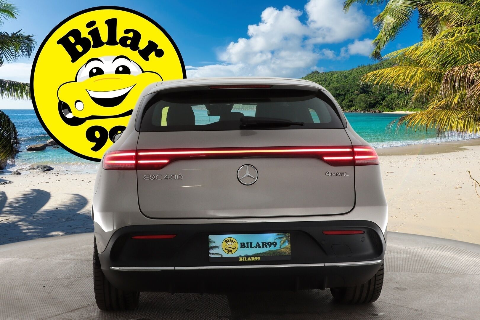 MERCEDES-BENZ EQC 2021 400 4Matic *AMG / ACC / Burmester / Muistipaketti / HUD / 360° Kamera / KeylessGO / DC Pikalaturi* - Juuri saapunut / Huippuvarusteet / AMG