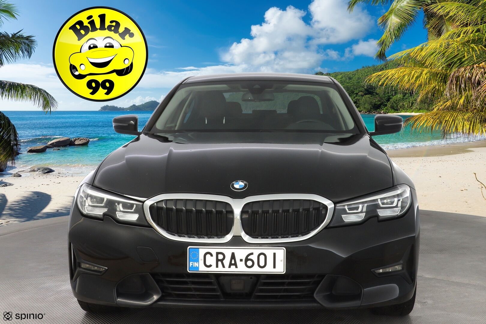 BMW 330 2020 G20 Sedan 330e Business Sport *ACC / Sähk.esilämmitin / Digimittaristo / Sporttipenkit / Shadowline / Navigointi / Tutkat* - Kahdet renkaat alumiinivantein / Juuri huollettu / 2x laturit - HULLU BLACKWEEK KORKOTARJOUS 2,49%