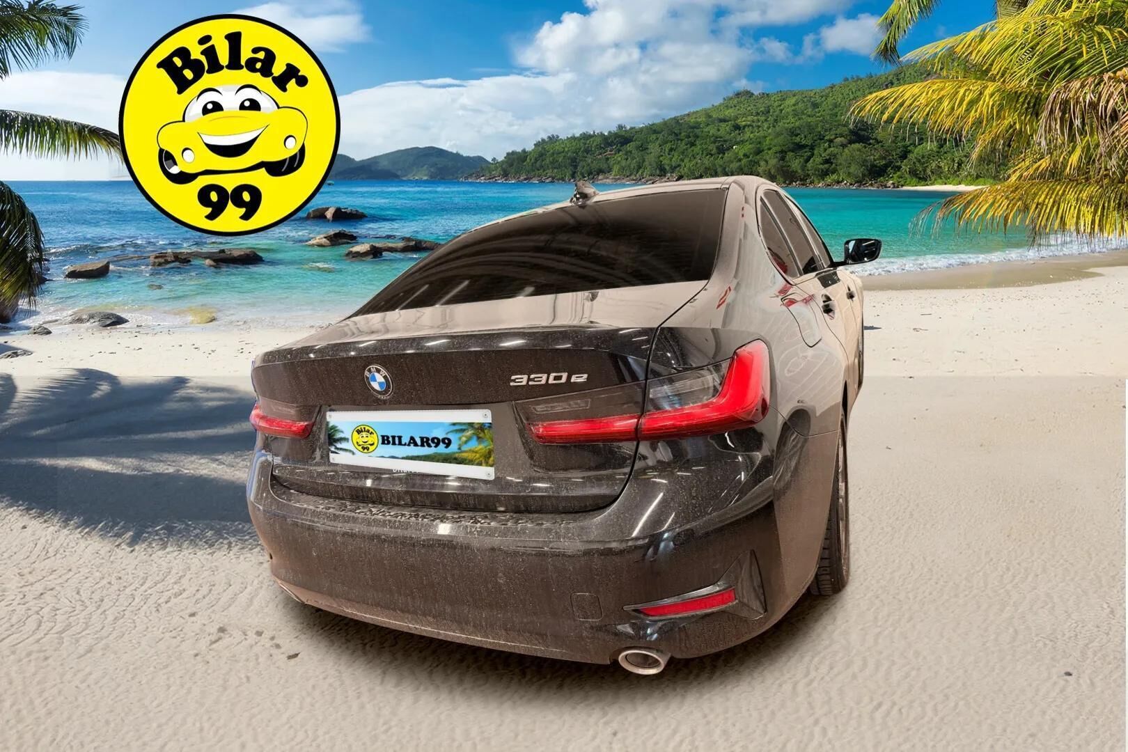 BMW 330 2020 G20 Sedan 330e Business Sport *ACC / Sähk.esilämmitin / Digimittaristo / Sporttipenkit / Shadowline / Navigointi / Tutkat* - Kahdet renkaat alumiinivantein / Juuri huollettu / 2x laturit