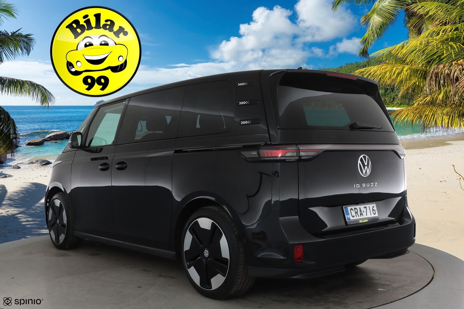 Volkswagen ID. Buzz 2023 PRO 150 KW **Adapt.vakkari / Matrix LED / Koukku / P.kamera / Digimittaristo / Ratinlämmitin** - 3,99 % KORKOTARJOUS TÄHÄN AUTOON - Akku kuntotarkastettu! / Kahdet renkaat aluvanteilla