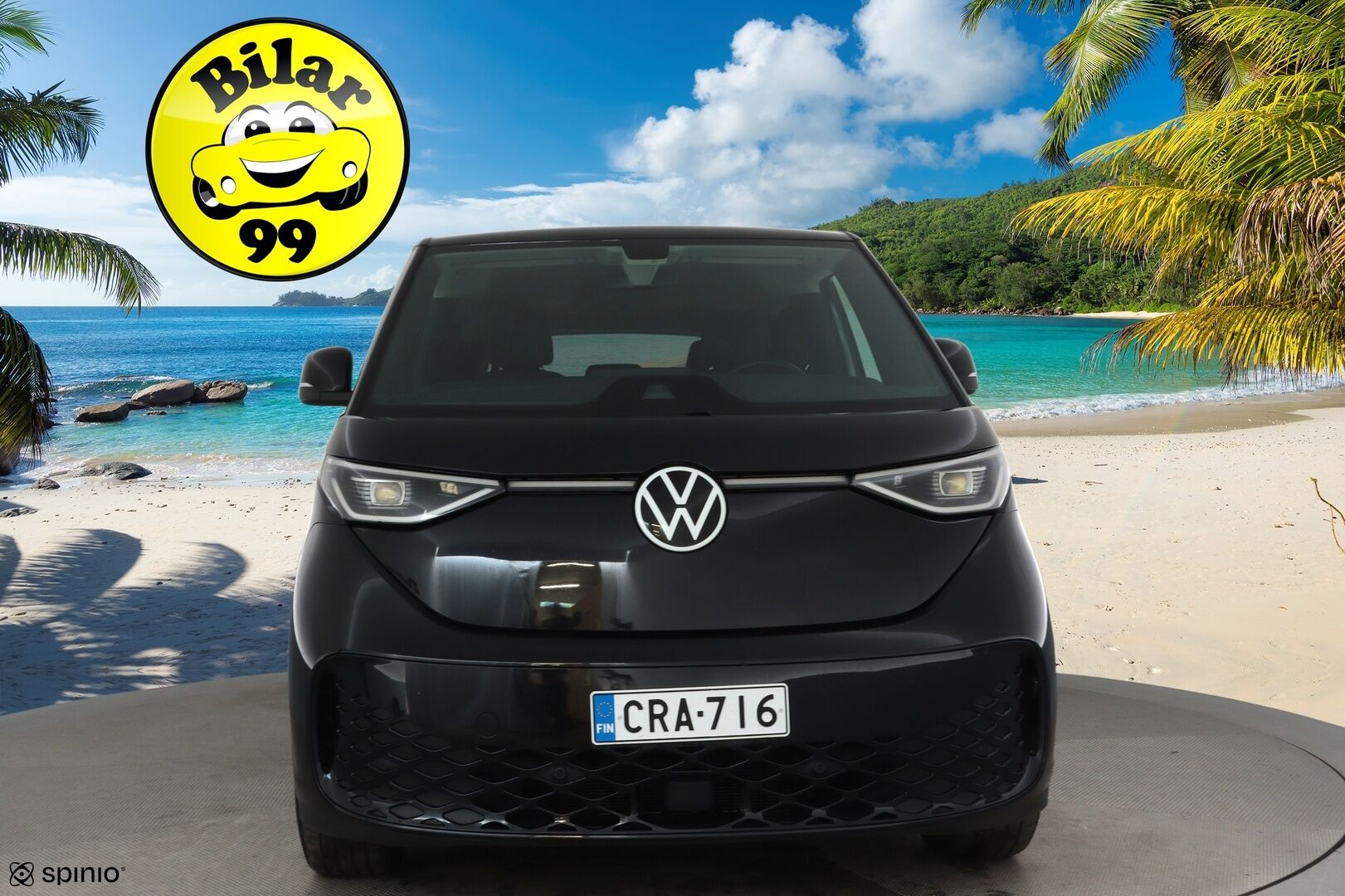 Volkswagen ID. Buzz 2023 PRO 150 KW **Adapt.vakkari / Matrix LED / Koukku / P.kamera / Digimittaristo / Ratinlämmitin** - 3,99 % KORKOTARJOUS TÄHÄN AUTOON - Akku kuntotarkastettu! / Kahdet renkaat aluvanteilla