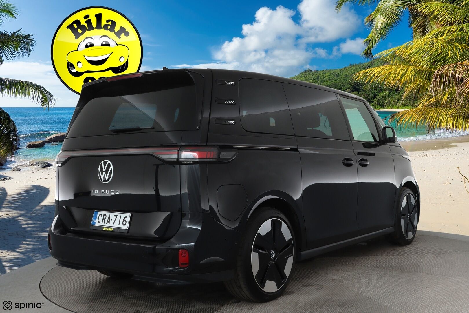 Volkswagen ID. Buzz 2023 PRO 150 KW **Adapt.vakkari / Matrix LED / Koukku / P.kamera / Digimittaristo / Ratinlämmitin** - 3,99 % KORKOTARJOUS TÄHÄN AUTOON - Akku kuntotarkastettu! / Kahdet renkaat aluvanteilla
