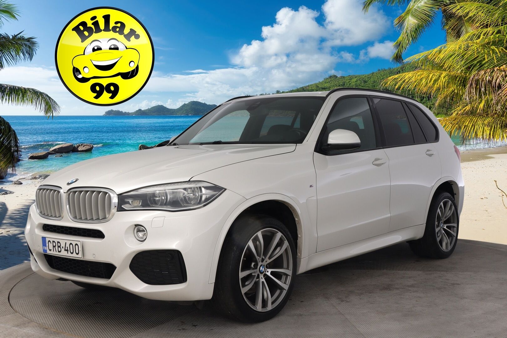 BMW X5 2015 dA F15 xDrive 40d M-sport*Hud / Muistipenkit / hifit / Proff.navi / P.kamera / Vetokoukku* - *Fiksut kilometrit / Helmiäisvalkoinen / 2x vanteet & renkaat* - Osta nyt, maksa vasta ensi vuonna