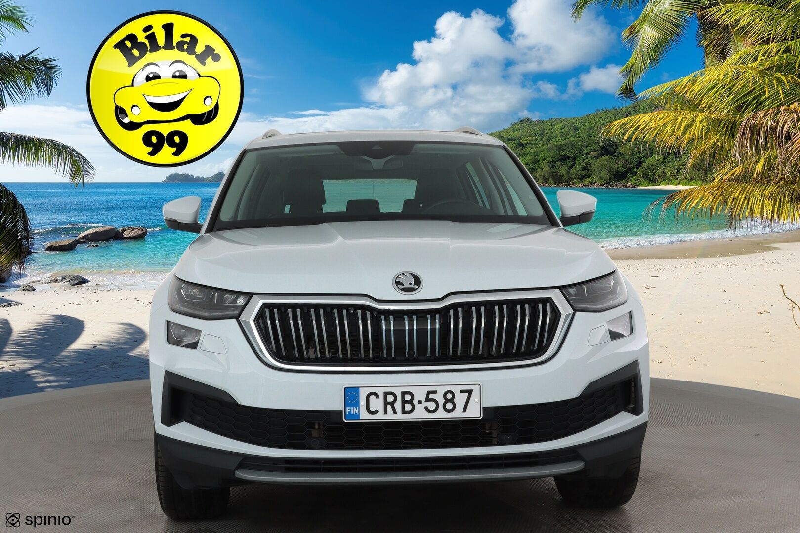 Skoda Kodiaq 2022 2.0 TDI 200 4x4 Style DSG Autom. **Panorama / Webasto / Adapt.vakkari / Koukku / P.kamera / Muistipenkit hieronnalla / Matrix LED** - 3,99 % KORKOTARJOUS TÄHÄN AUTOON - Suomi-auto / Kahdet renkaat aluvanteilla / KeylessGo / Ilmastoidut etuistuimet / Ratinlämmitin / Sähköluukku