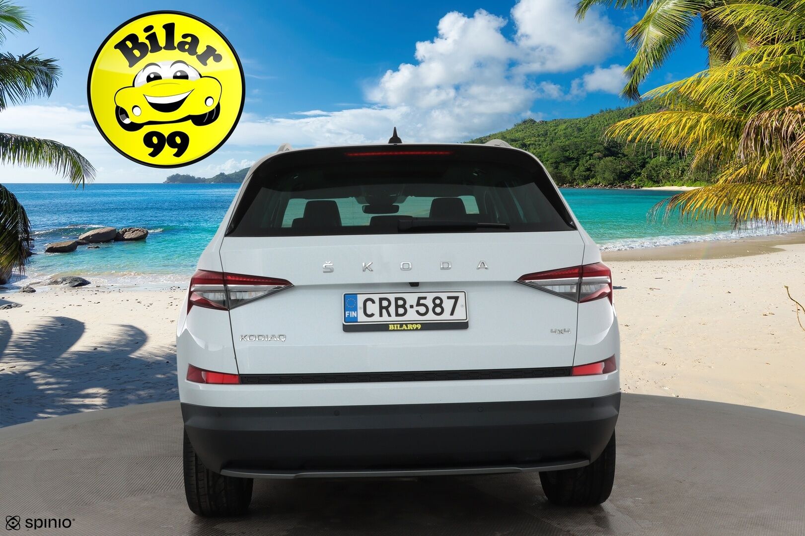 Skoda Kodiaq 2022 2.0 TDI 200 4x4 Style DSG Autom. **Panorama / Webasto / Adapt.vakkari / Koukku / P.kamera / Muistipenkit hieronnalla / Matrix LED** - 3,99 % KORKOTARJOUS TÄHÄN AUTOON - Suomi-auto / Kahdet renkaat aluvanteilla / KeylessGo / Ilmastoidut etuistuimet / Ratinlämmitin / Sähköluukku