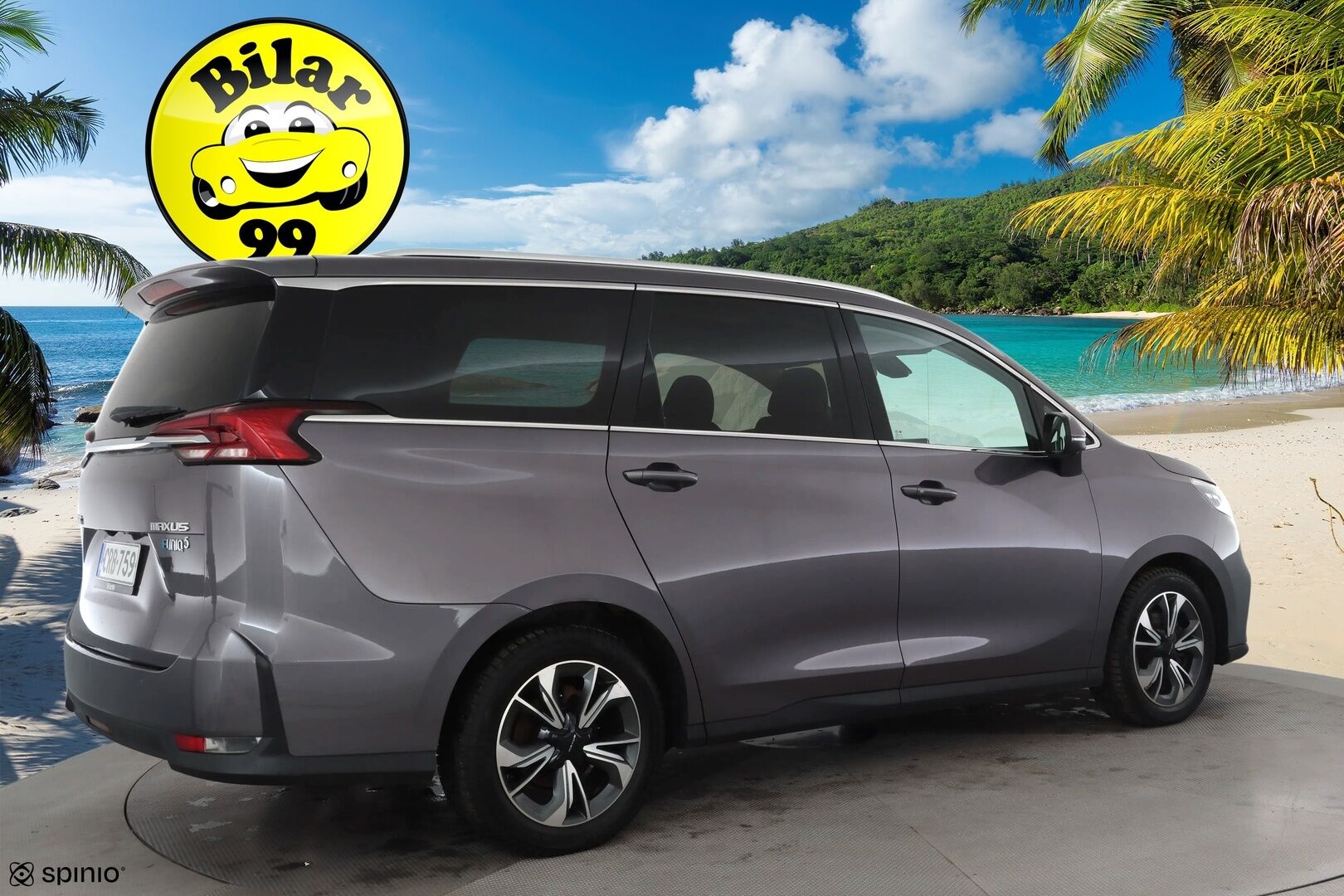 Maxus Euniq 5 2022 Grand Wagon 7-P 177hv - Exclusive * ACC / Full-LED / Panorama / 360 / Sähköpenkit / Kaistavahti / Keyless * - Suomi-auto / 2x Latauskaapelit