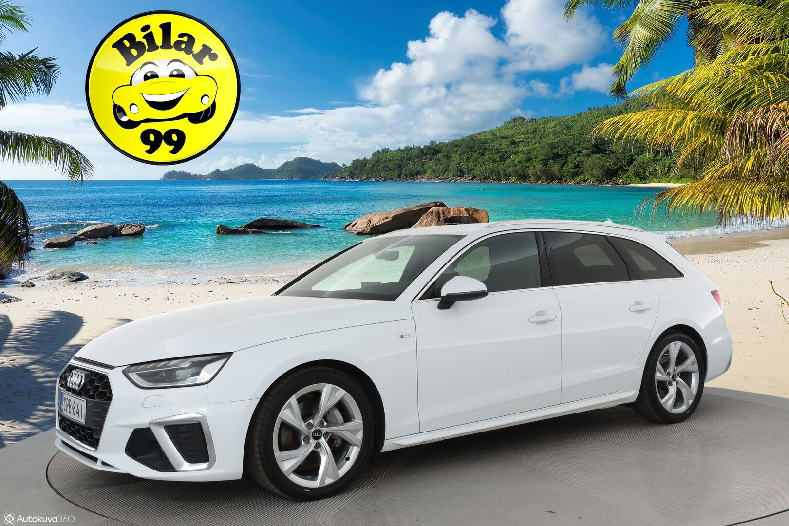Audi A4 2022 Avant Business S line 40 TFSI 150 kW MHEV quattro S tronic - 3,99 % KORKOTARJOUS TÄHÄN AUTOON - 31.5. ASTI! - 1-om Suomi-auto / Webasto / Adapt.Vakkari / Peruutuskamera / Matrix LED / Puolinahkasisusta / Digital Cockpit / Apple&Android!
