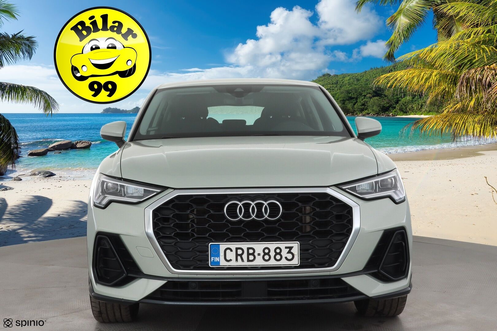 Audi Q3 2022 Business 45 TFSI e 180 kW S tronic * ACC / Koukku / P.kamera / LED / Apple&Android / Keyless* - 1.Om Suomi-auto / Kahdet Renkaat