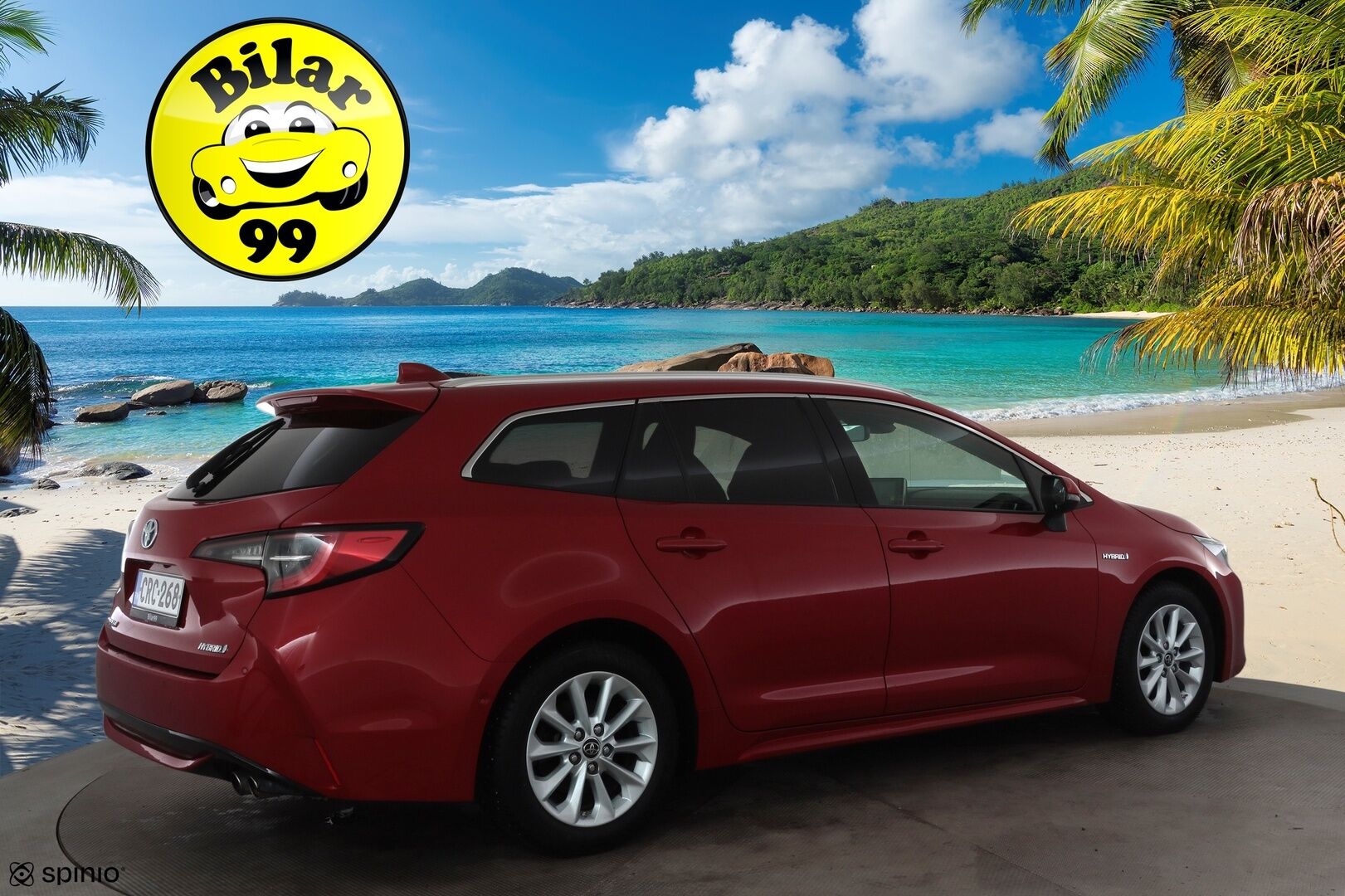 Toyota Corolla 2019 Touring Sports 2,0 Hybrid Premium * Vakkari / LED / P.kamera / Puolinahat / JBL / Keyless * - Merkkihuollettu / Kahdet Renkaat