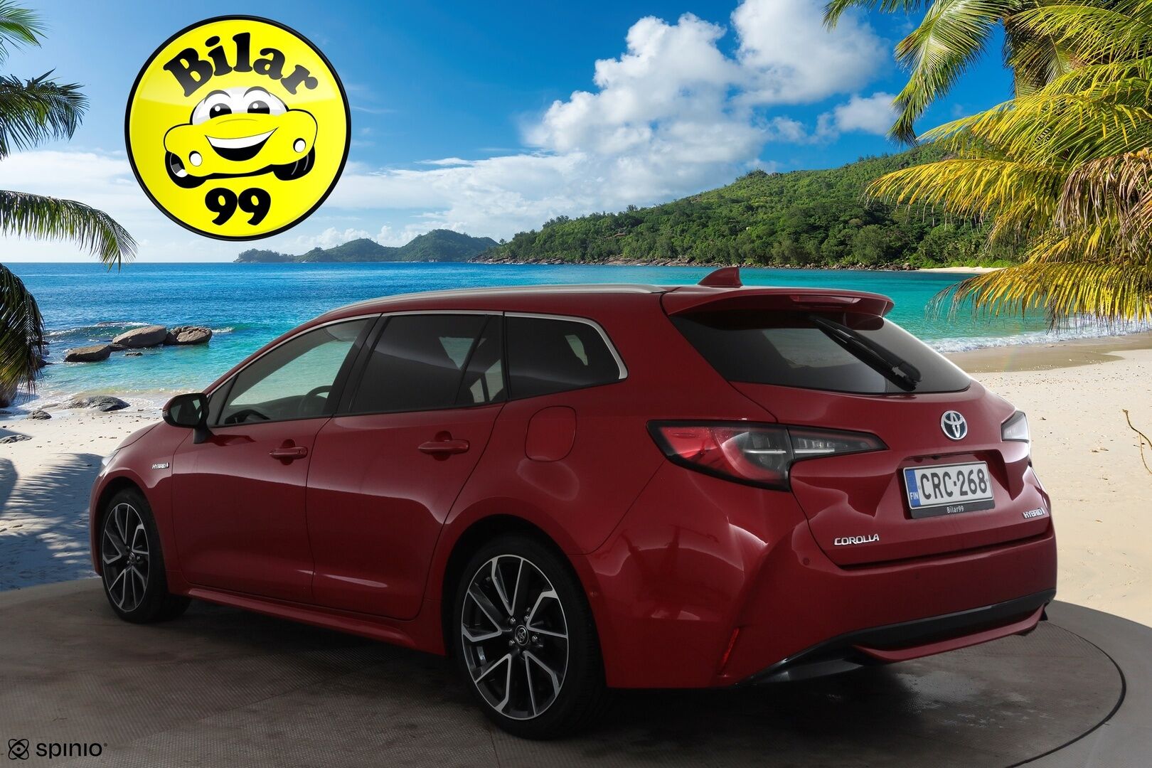Toyota Corolla 2019 Touring Sports 2,0 Hybrid Premium * Vakkari / LED / P.kamera / Puolinahat / JBL / Keyless * - Merkkihuollettu / Kahdet Renkaat