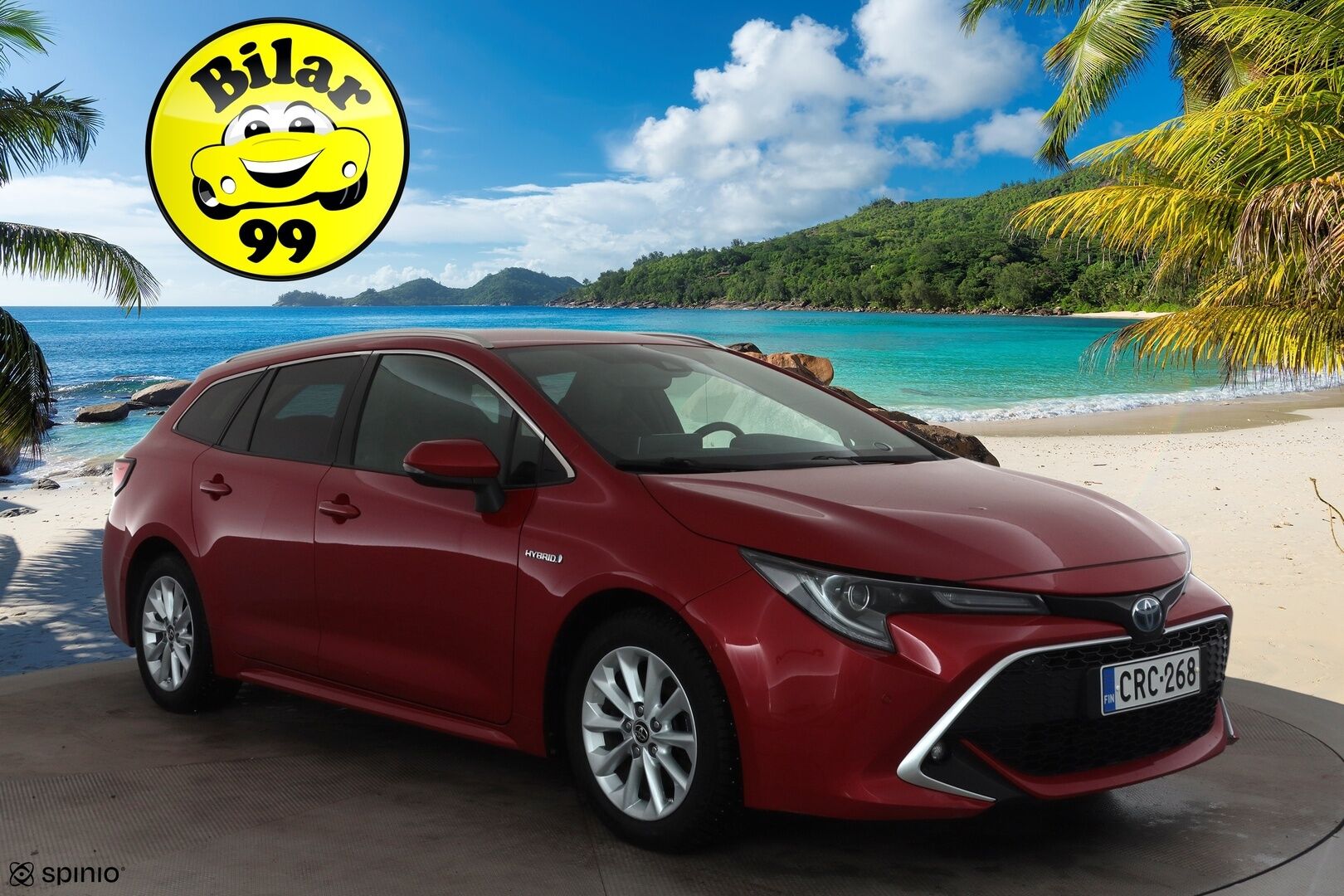 Toyota Corolla 2019 Touring Sports 2,0 Hybrid Premium * Vakkari / LED / P.kamera / Puolinahat / JBL / Keyless * - Merkkihuollettu / Kahdet Renkaat