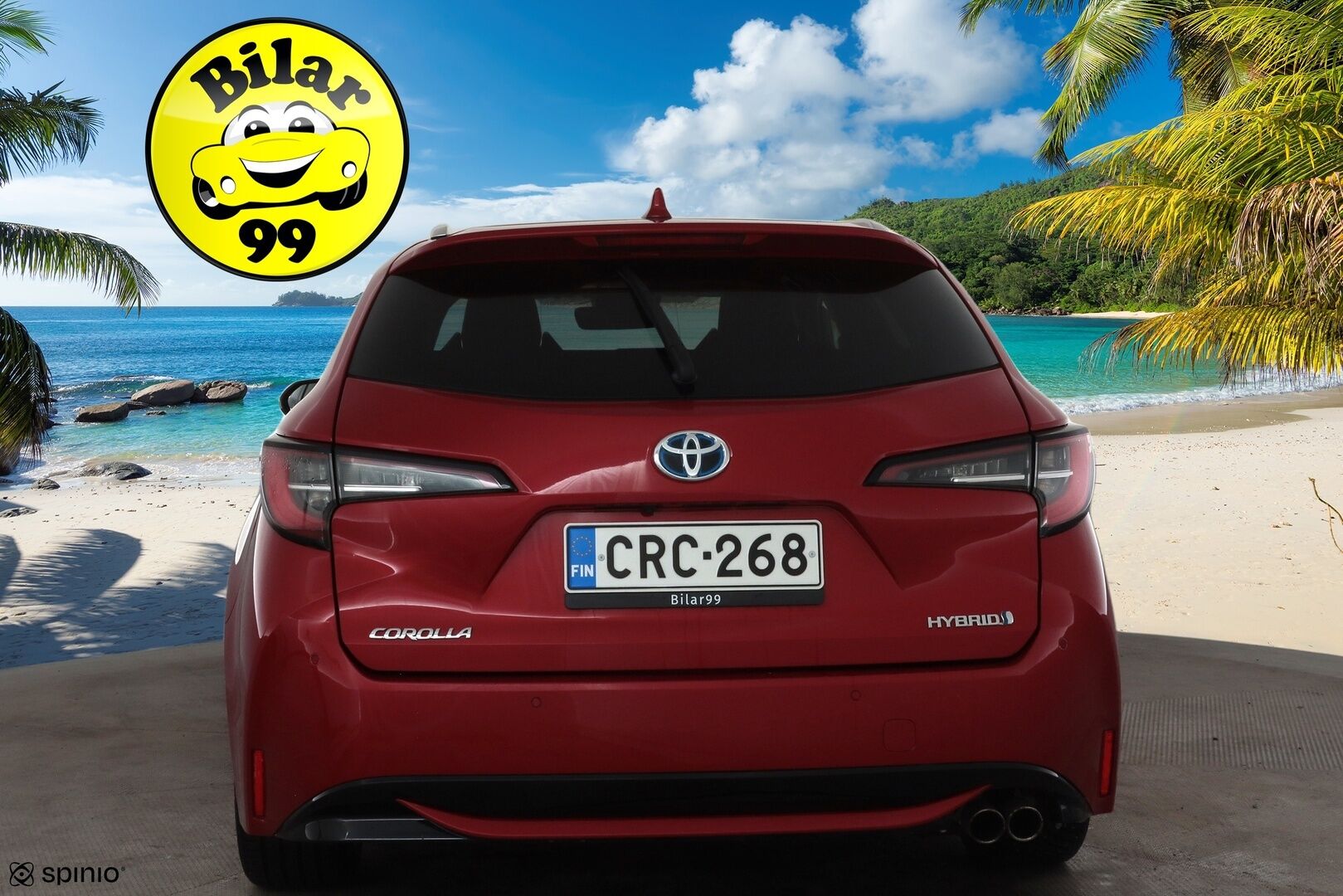Toyota Corolla 2019 Touring Sports 2,0 Hybrid Premium * Vakkari / LED / P.kamera / Puolinahat / JBL / Keyless * - Merkkihuollettu / Kahdet Renkaat