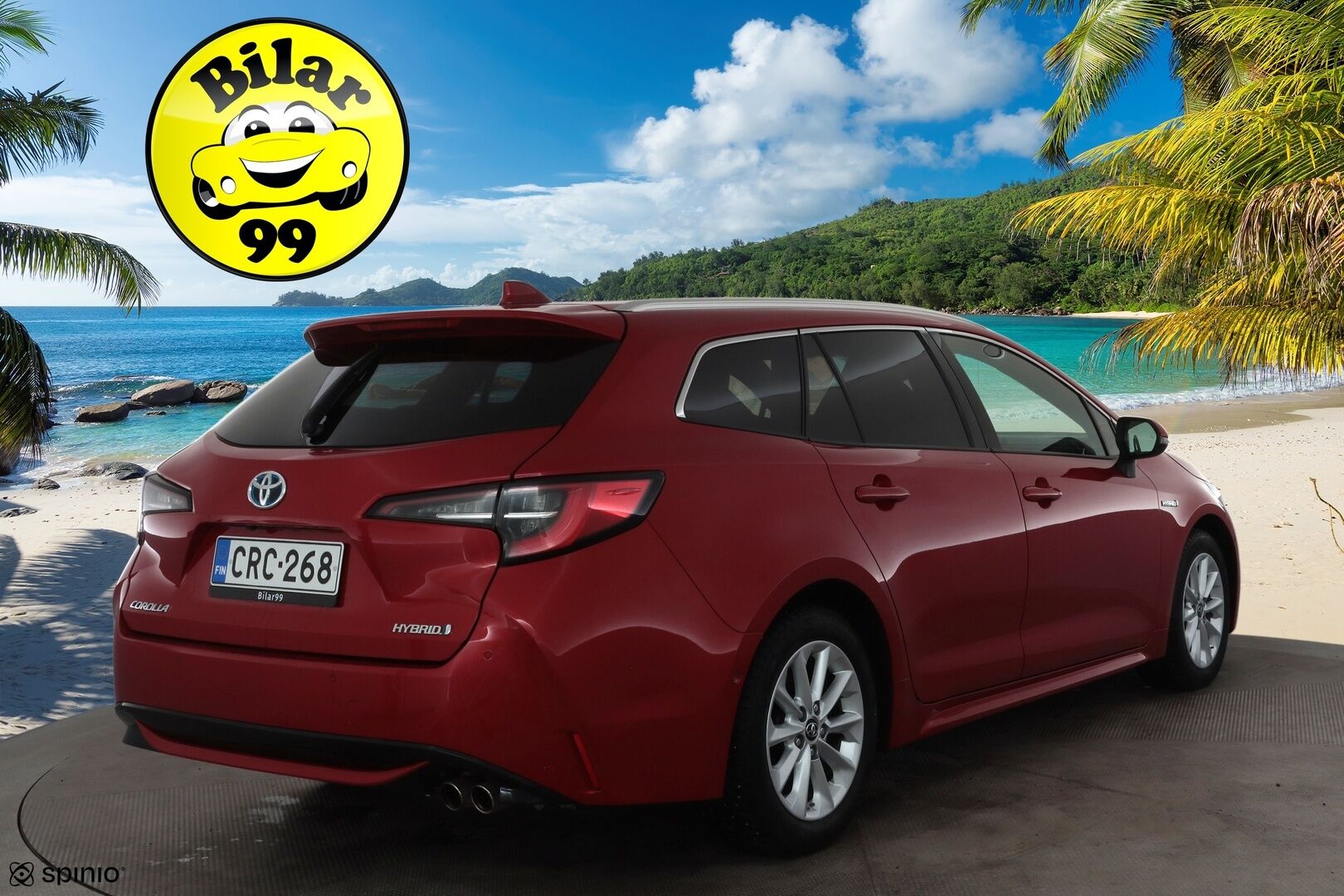 Toyota Corolla 2019 Touring Sports 2,0 Hybrid Premium * Vakkari / LED / P.kamera / Puolinahat / JBL / Keyless * - Merkkihuollettu / Kahdet Renkaat