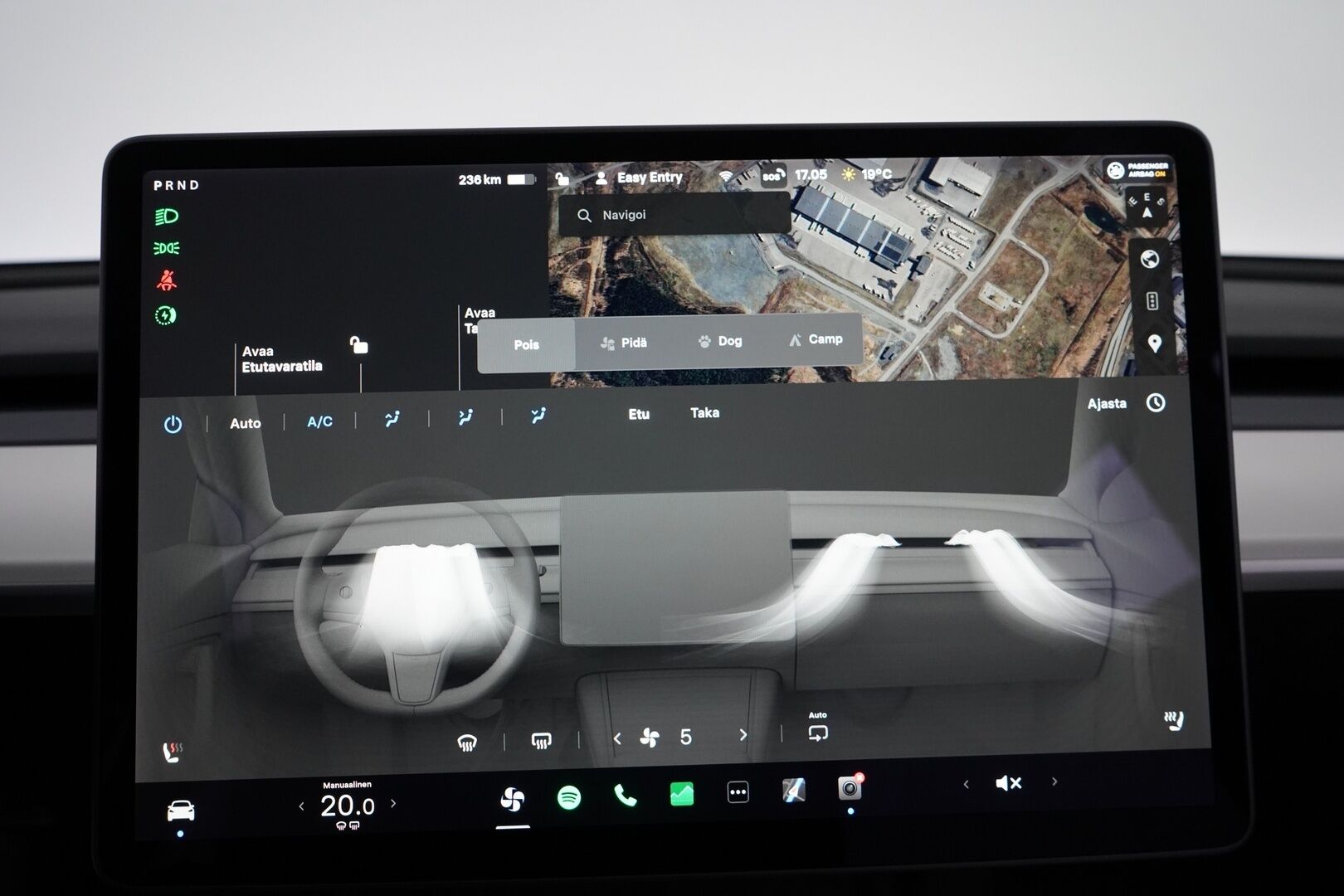Tesla Model 3 2021 Standard Range Plus *EAP / Vaaleat nahat / ACC / Kamera / Lasikatto* - Kahdet vanteet / Refresh / Akku kuntotarkistettu