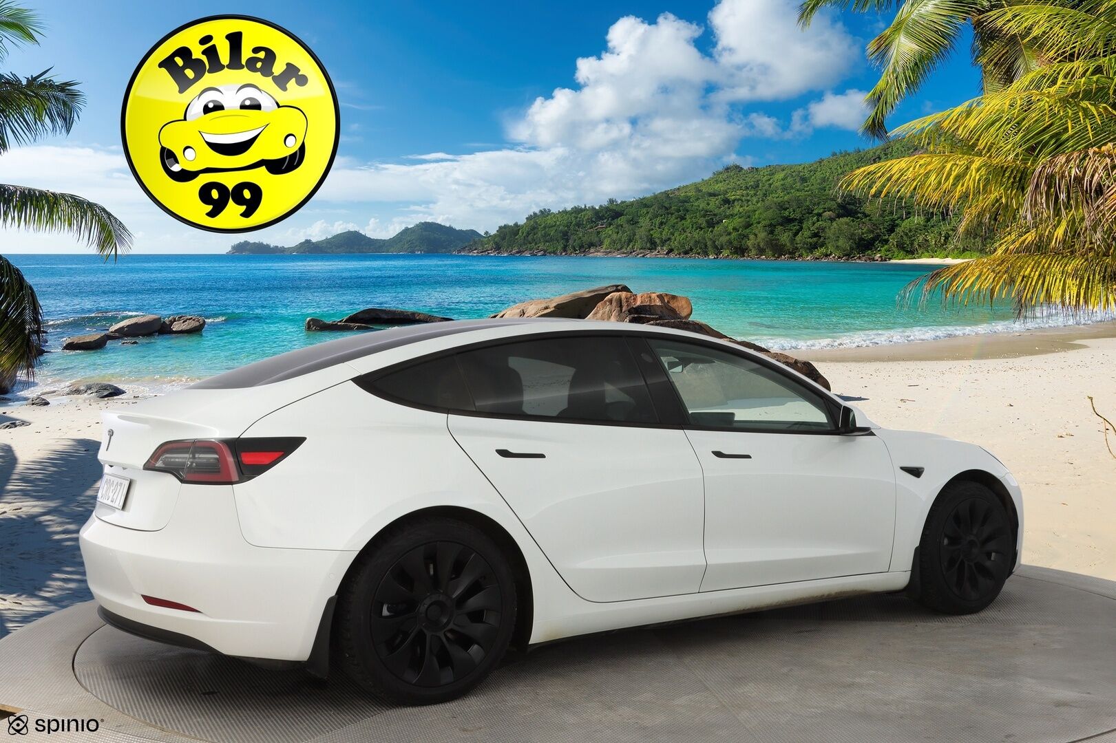 Tesla Model 3 2021 Standard Range Plus *EAP / Vaaleat nahat / ACC / Kamera / Lasikatto* - Kahdet vanteet / Refresh / Akku kuntotarkistettu