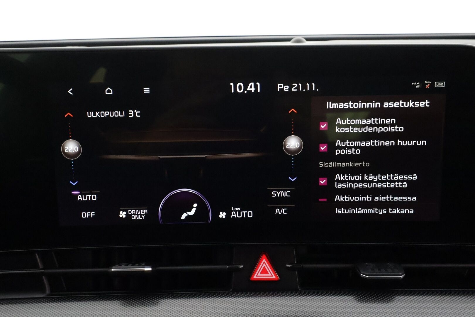 Kia Sportage 2022 1,6 T-GDI FWD Hydrid GT-Line AT * ACC / Panorama / LED / Navi / Muistipenkki / Ilmastoidut penkit / 360° / H&K / Sähköluukku * - 1.Om Suomi-auto / Kahdet renkaat aluvanteilla / Merkkihuollettu - HULLU BLACKWEEK KORKOTARJOUS 2,49%