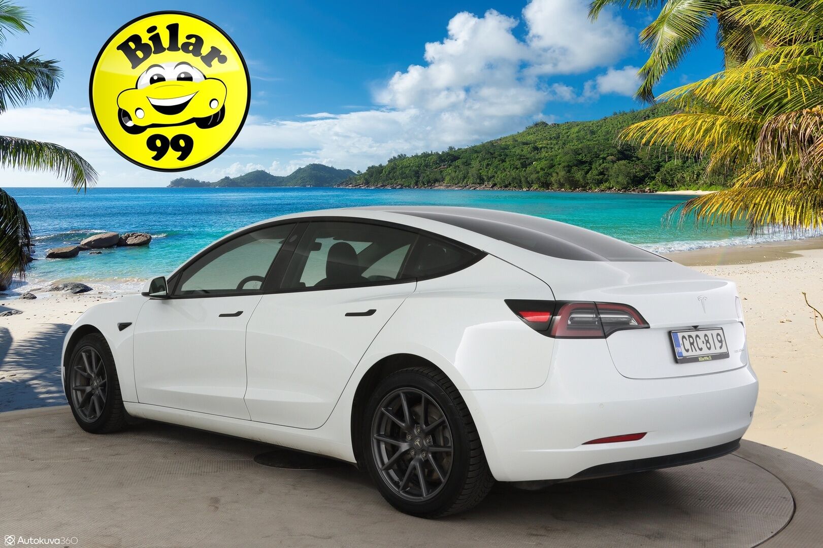 Tesla Model 3 2021 Long Range Dual Motor AWD Refresh* ILP / Kamera / Nahkasisusta / Lasikatto / Premiun äänentoisto * - Siisti nelikko Tesla 2xrenkailla!