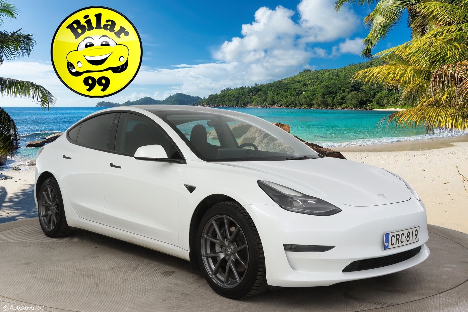 Tesla Model 3 2021 Long Range Dual Motor AWD Refresh* ILP / Kamera / Nahkasisusta / Lasikatto / Premiun äänentoisto * - Siisti nelikko Tesla 2xrenkailla!