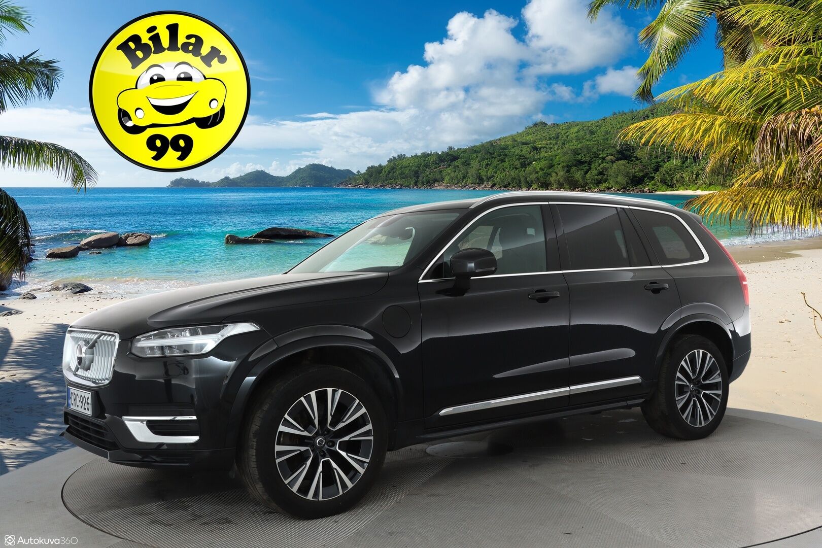 Volvo XC90 2022 T8 Inscription Expression ** HUD / H&K / Panorama / Webasto / 360 kamera / Koukku / Full LED / 7P / Muistipenkit / Keyless** - 2,99 % KORKOTARJOUS TÄHÄN AUTOON - Merkkihuollot / Apple&Android / VOC / Sporttipenkit
