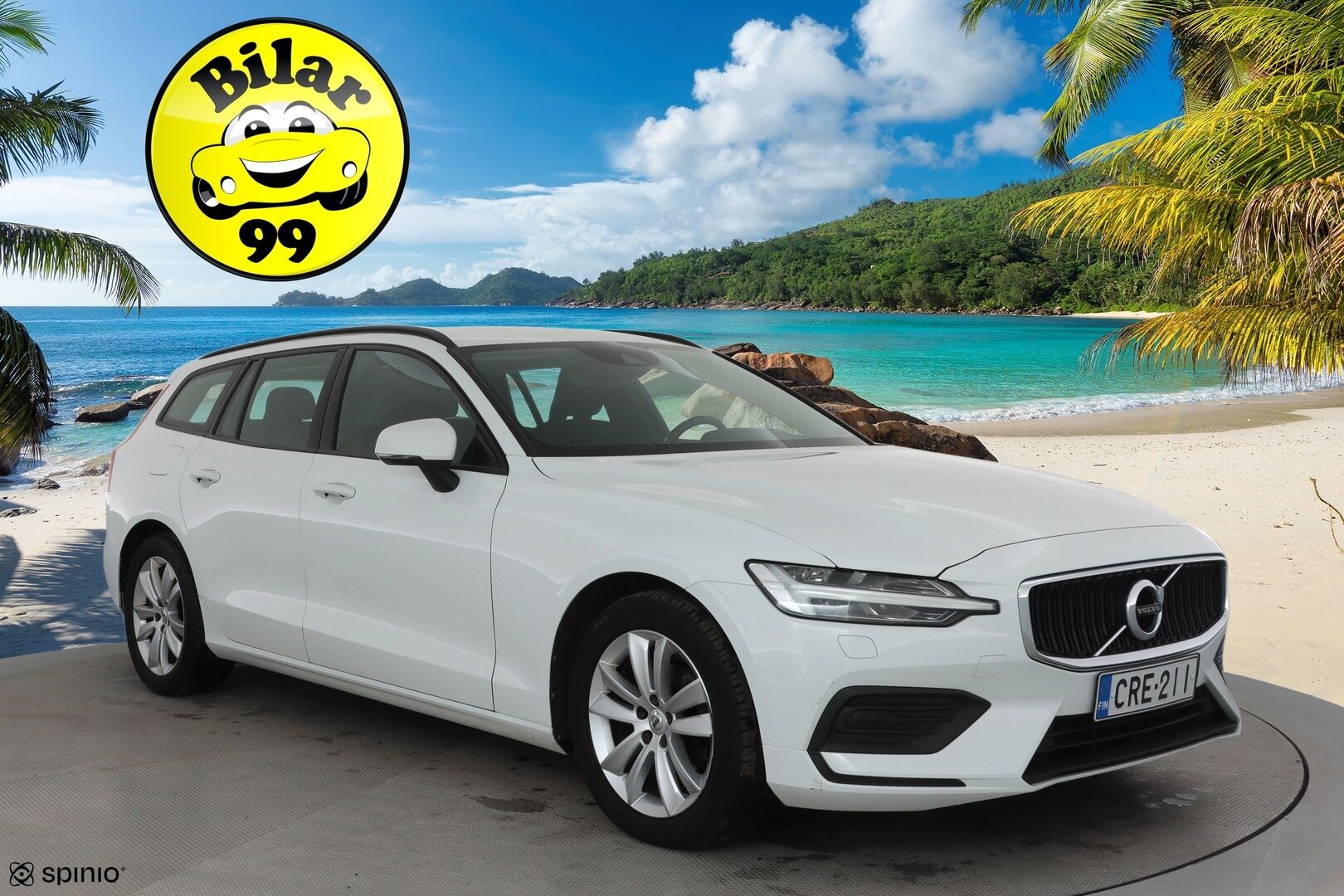 Volvo V60 2019 D3 AWD Momentum aut *Webasto / ACC / P-kamera / Navi / Kaistavahti / KeylessGO / Full LED* - *Kahdet renkaat & vanteet / Jakohihna vaihdettu!* - Osta nyt, maksa vasta ensi vuonna